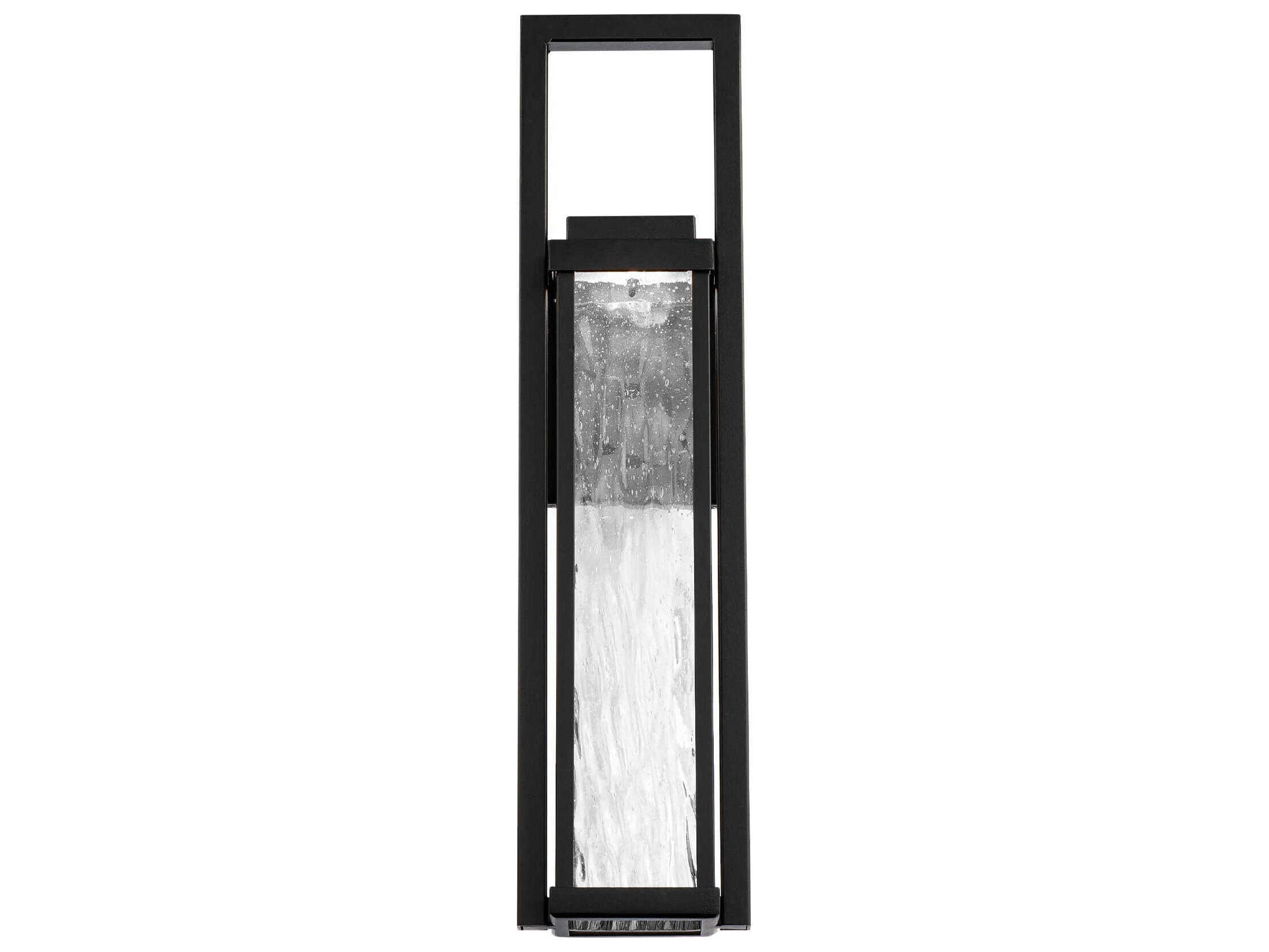 Revere Outdoor Wall Sconce Black LED