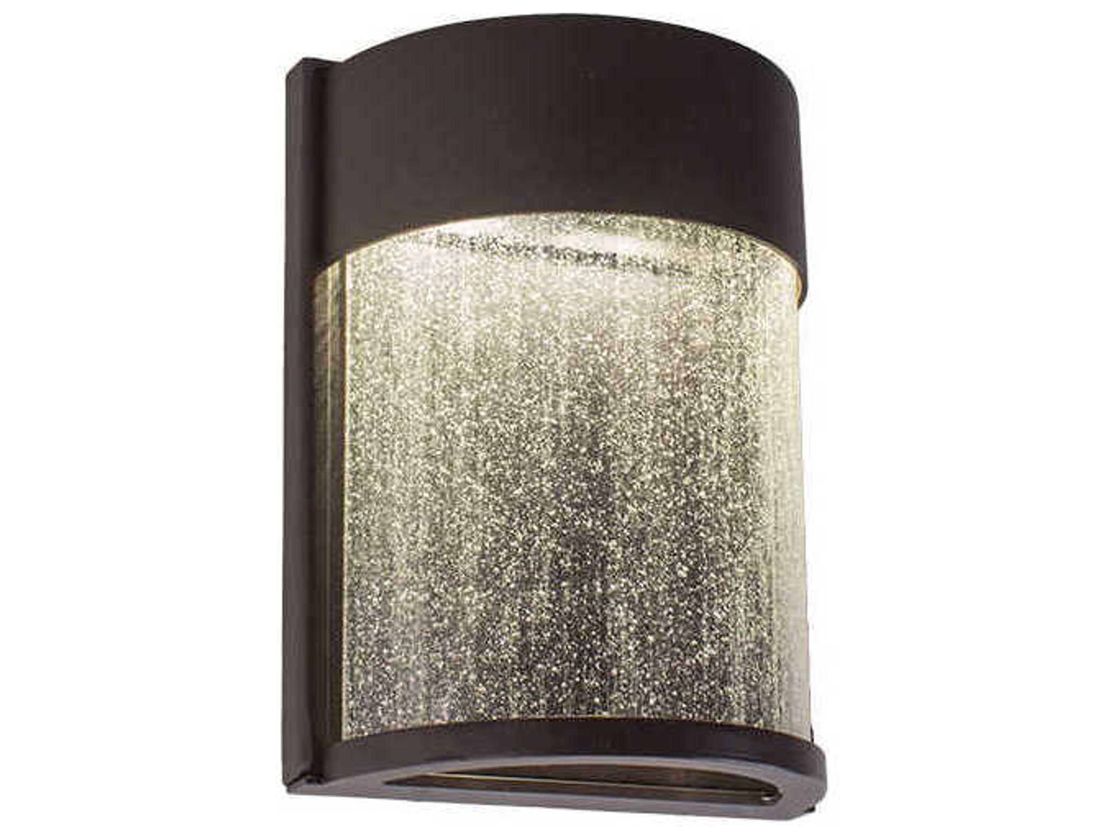 Rain Outdoor Wall Light Bronze LED Sconce