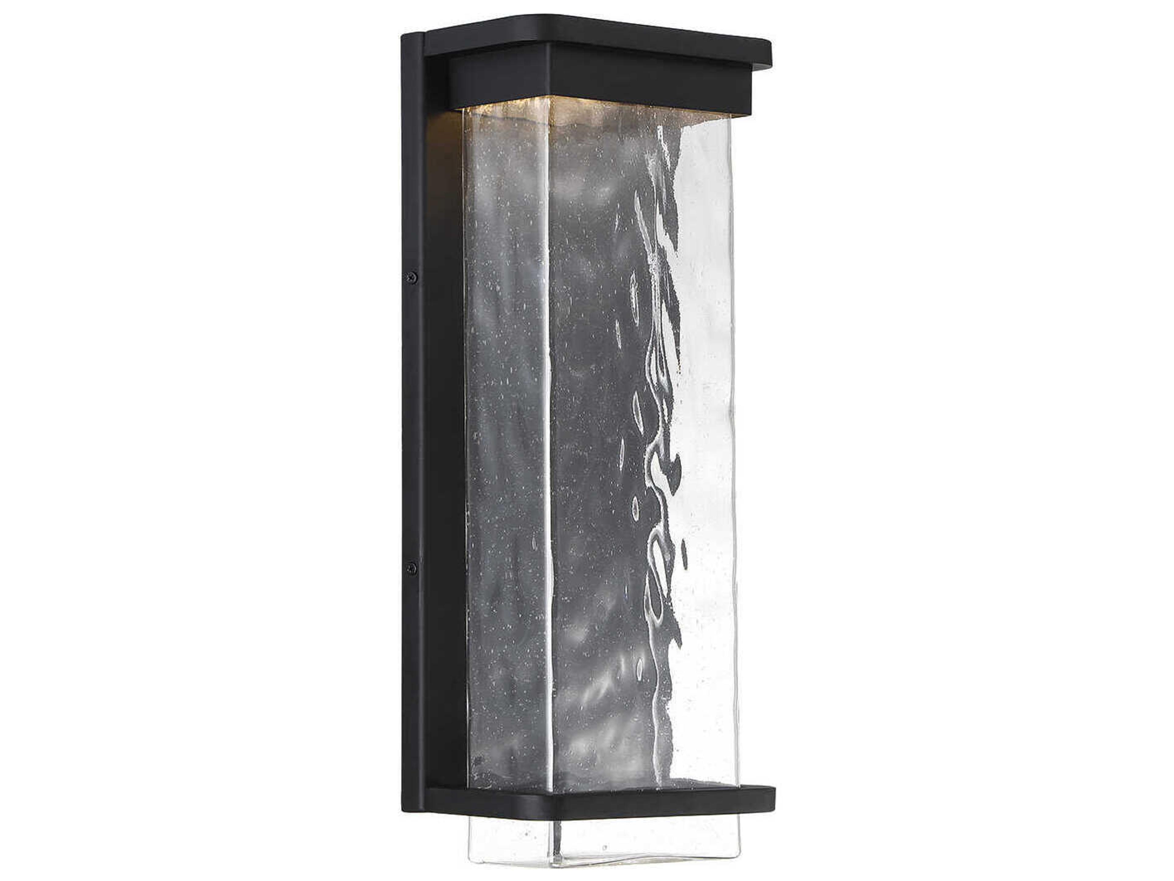 Vitrine Outdoor Wall Sconce Black LED 12 Inch