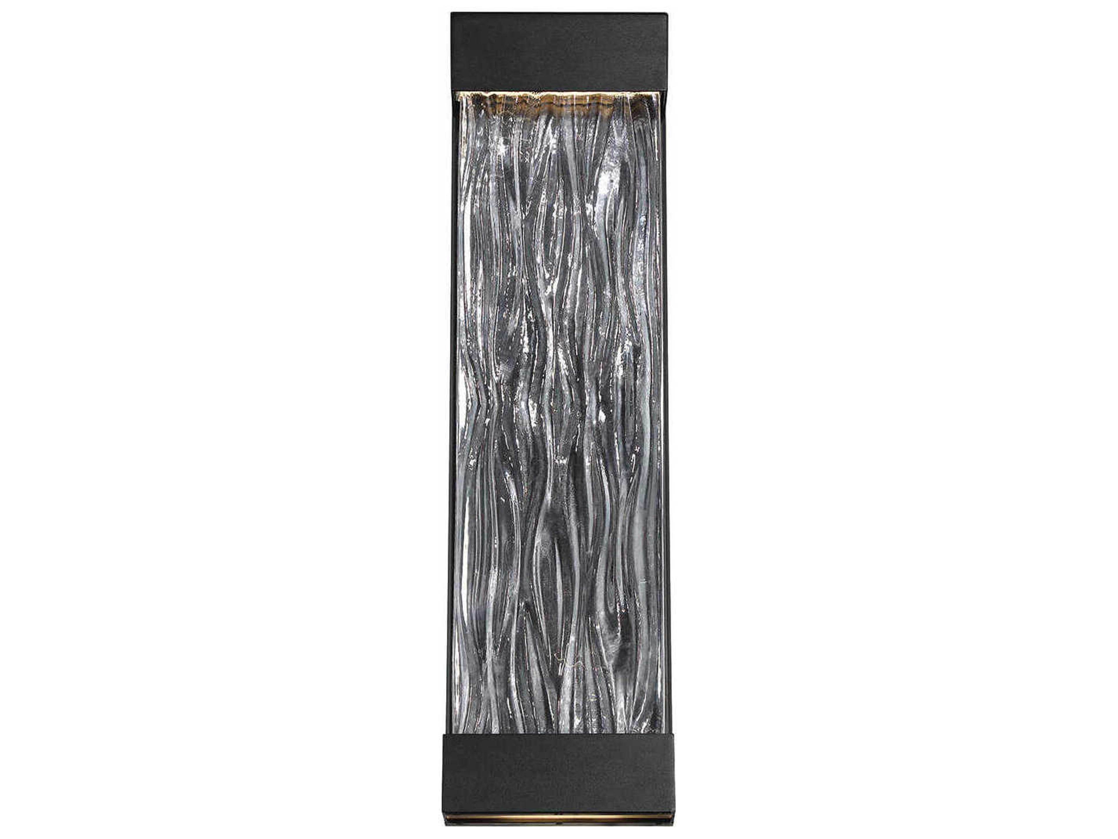 Fathom Outdoor Wall Light Black LED