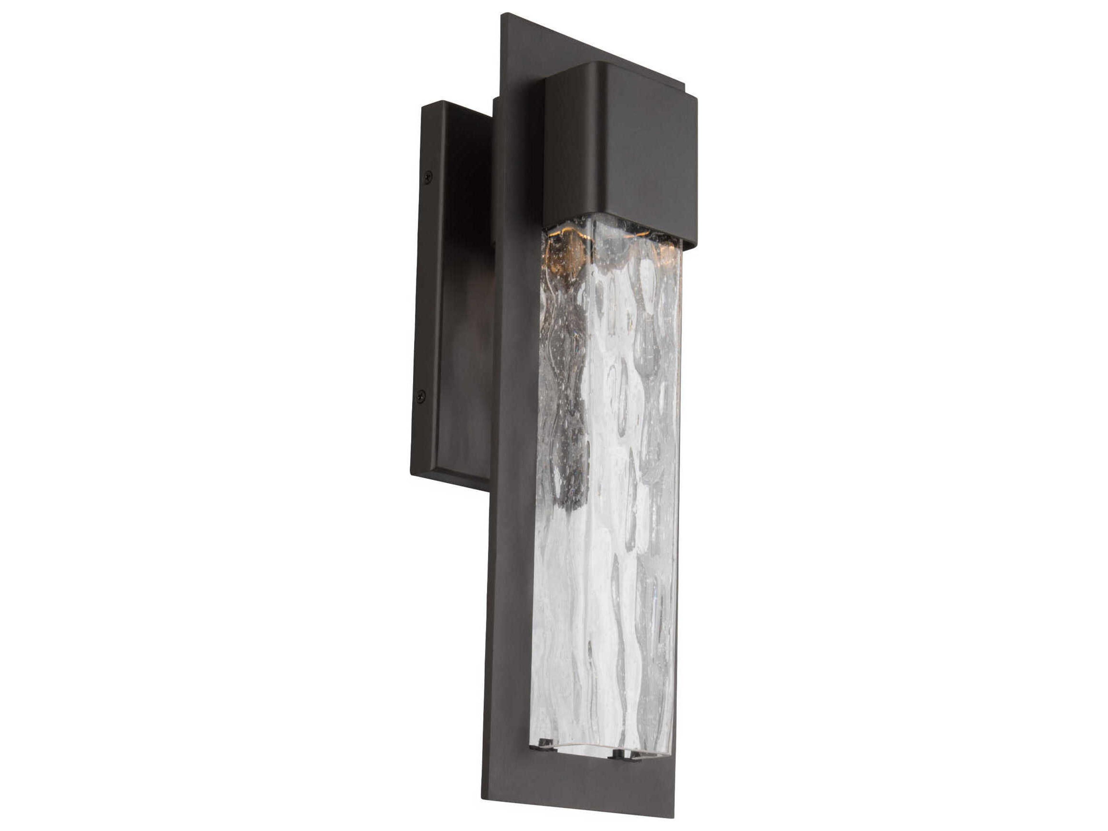 Mist Outdoor Wall Sconce Bronze LED