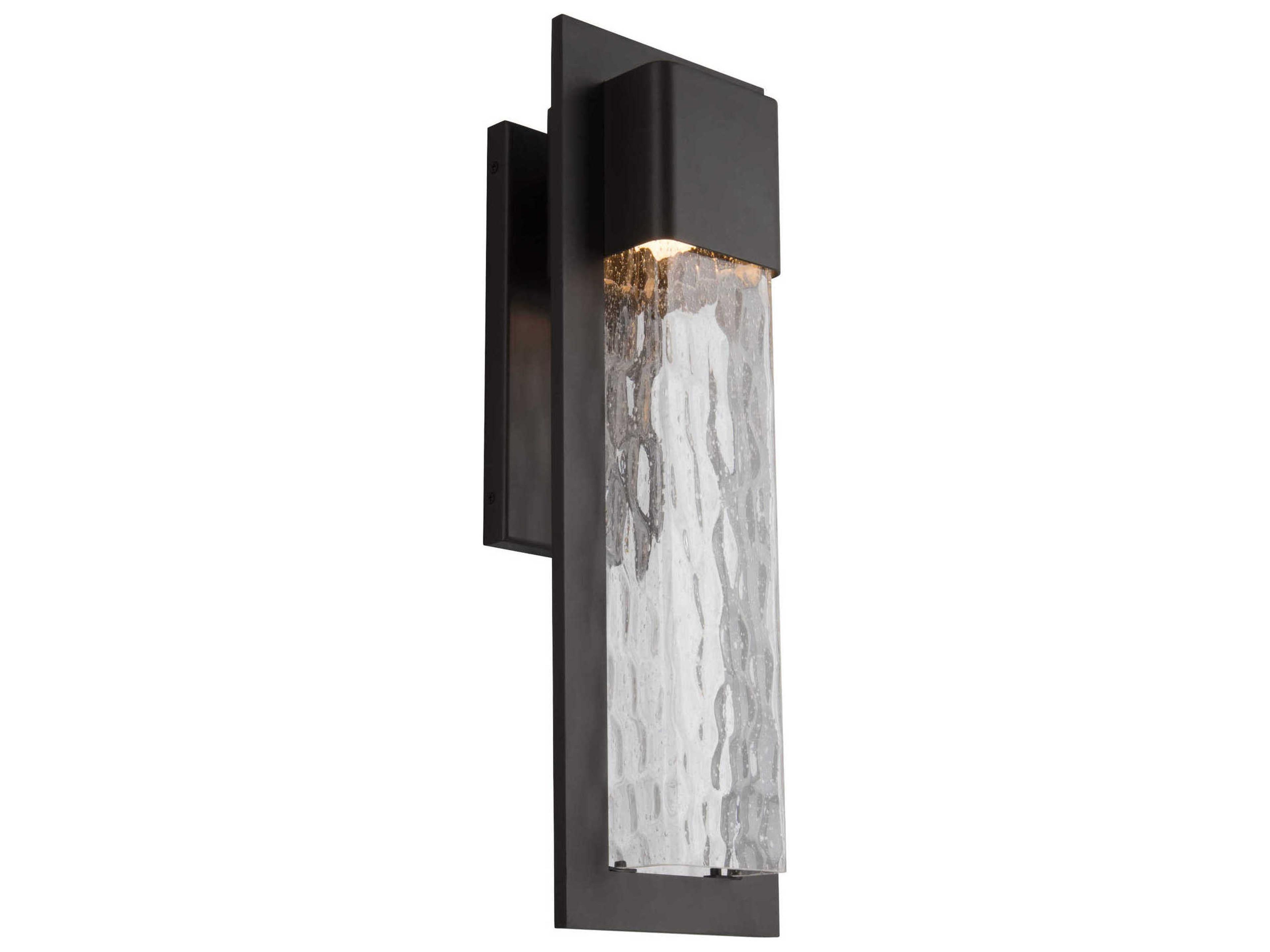 Mist Outdoor LED Wall Sconce Bronze