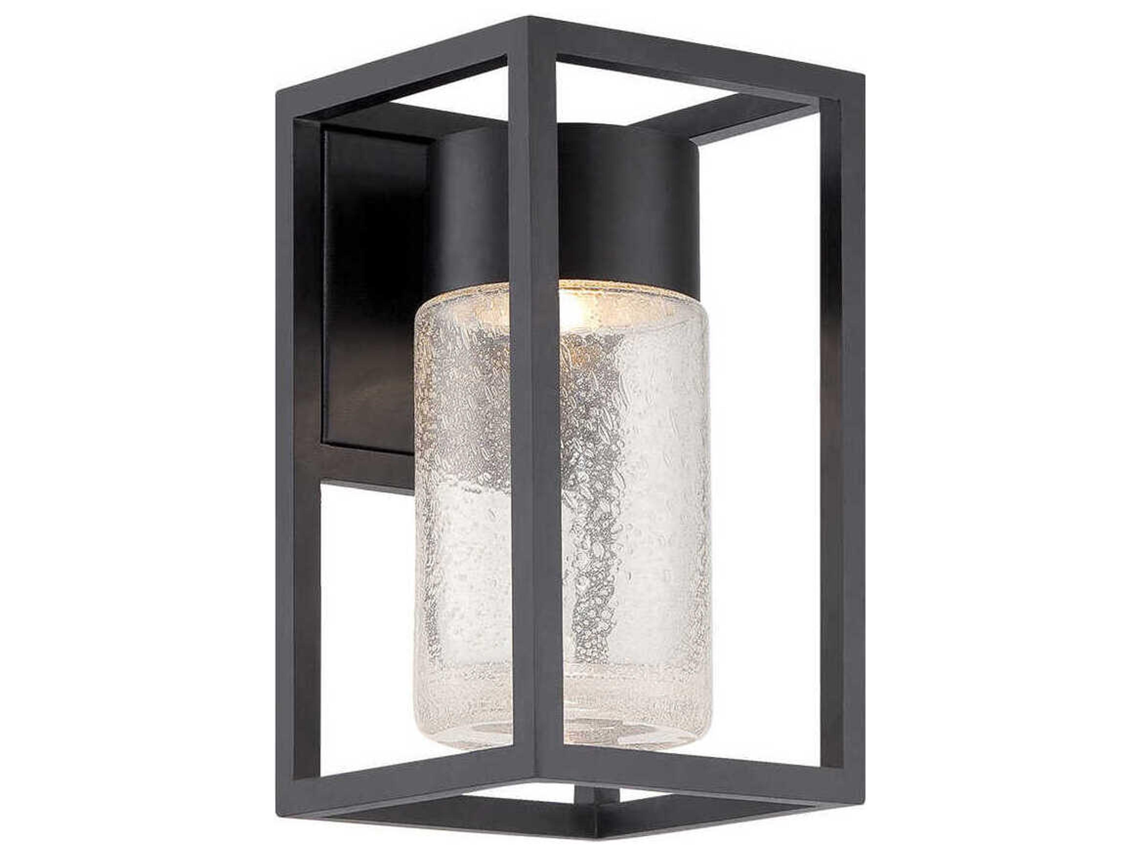 Structure LED Outdoor Wall Sconce Black