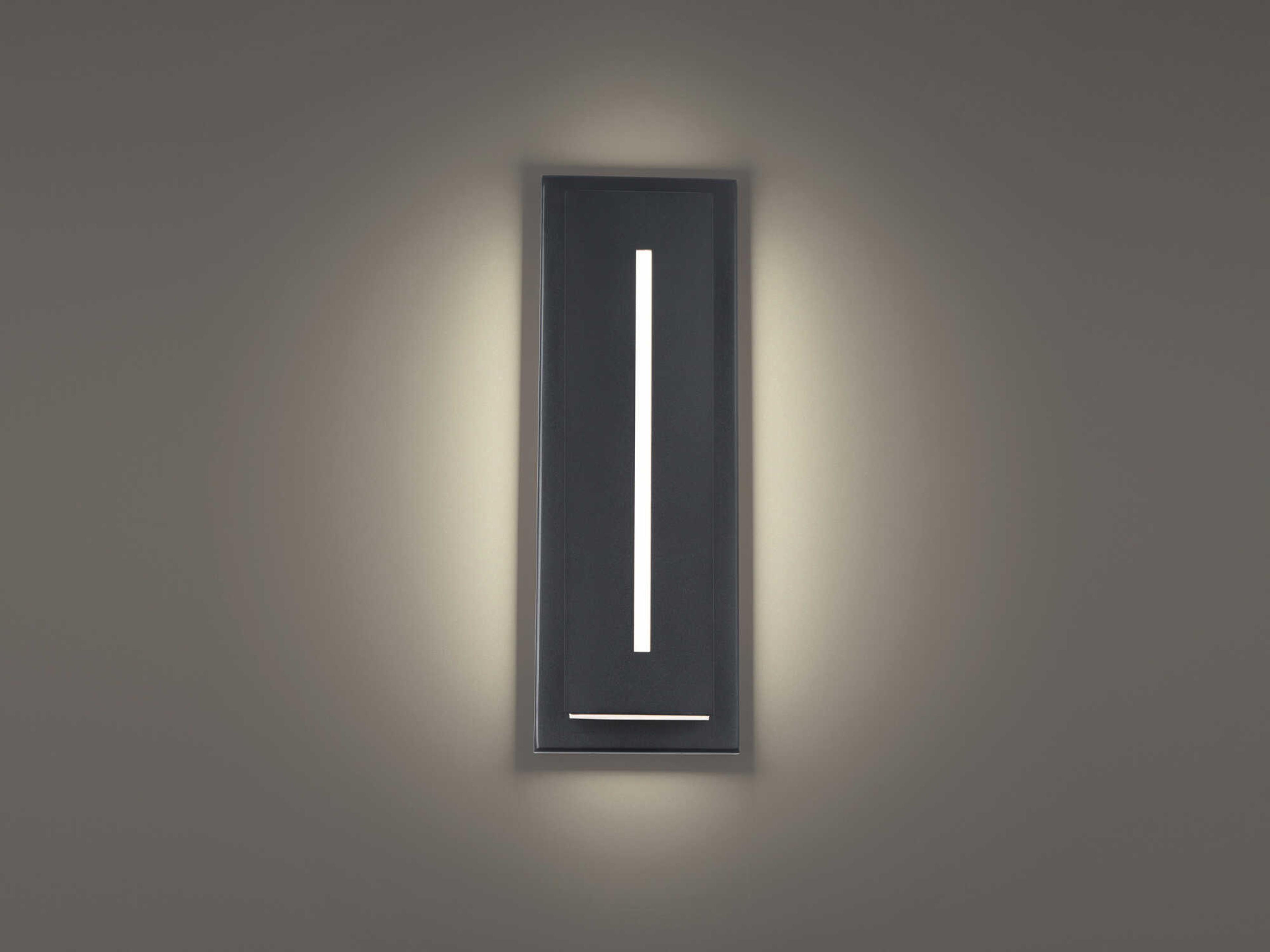 Modern Forms Midnight 1 - Light Outdoor Wall Light
