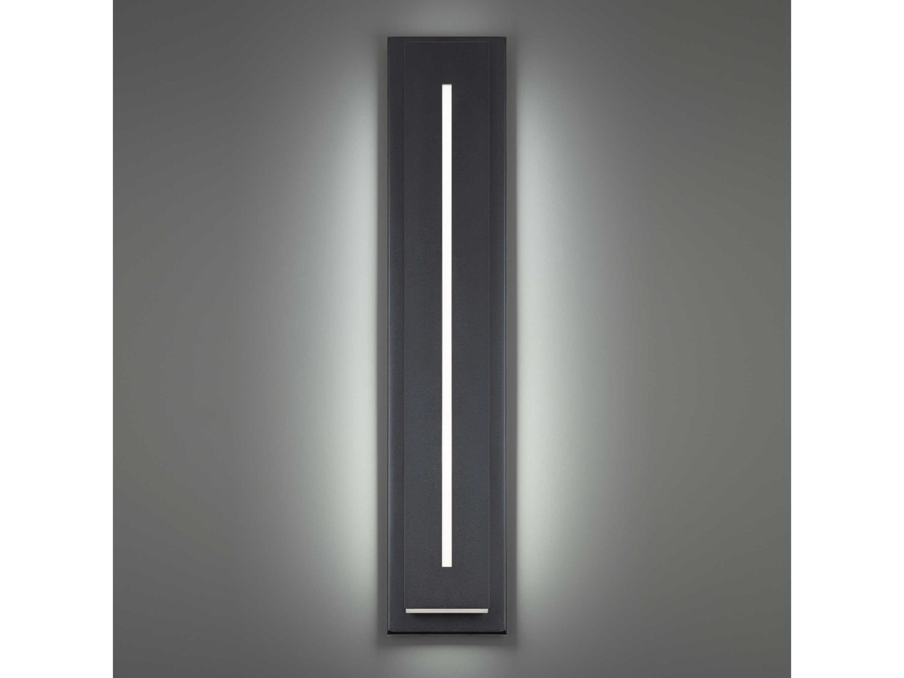 Modern Forms Midnight 1 - Light Outdoor Wall Light