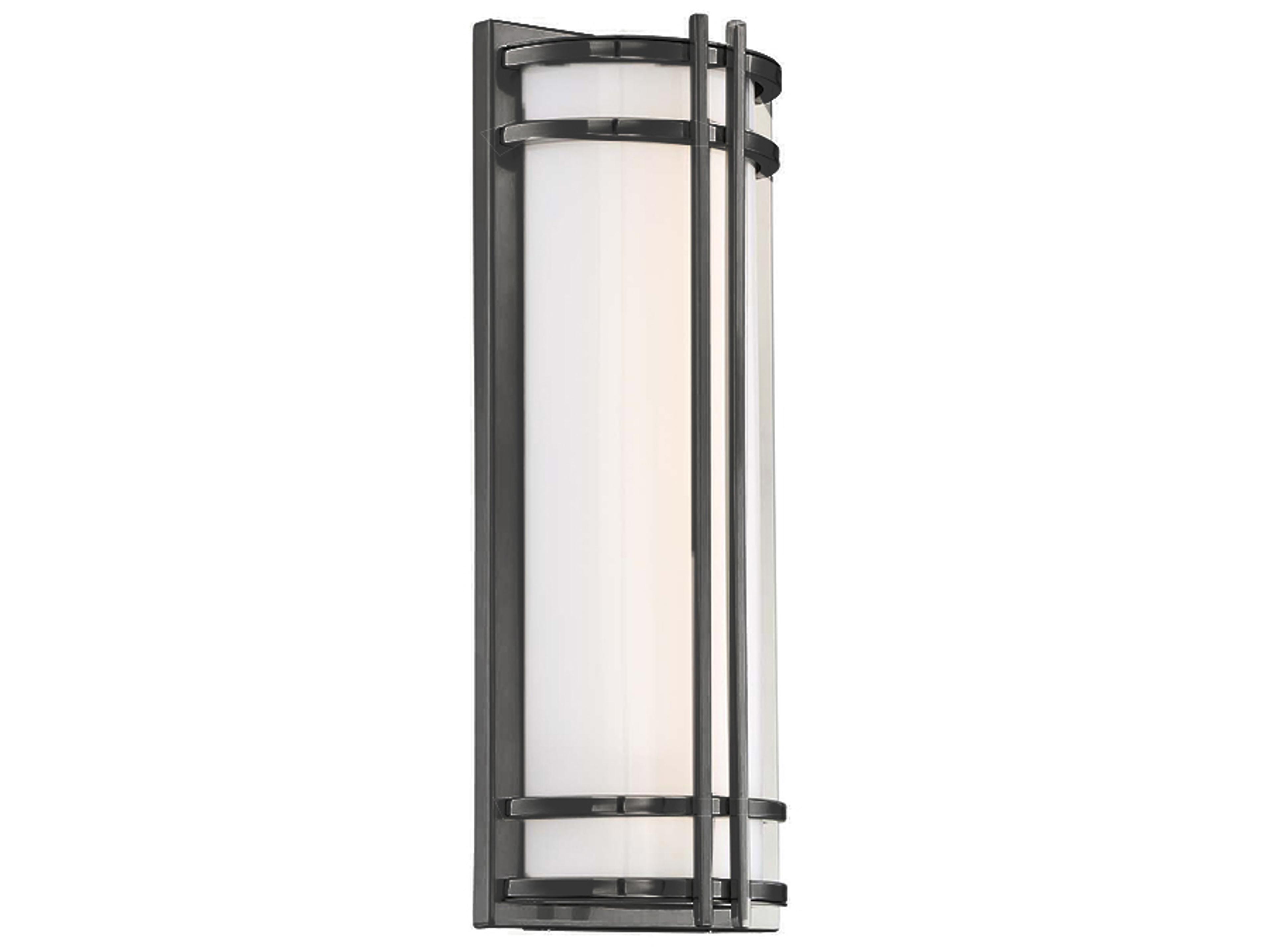 Skyscraper LED Outdoor Wall Light in Bronze