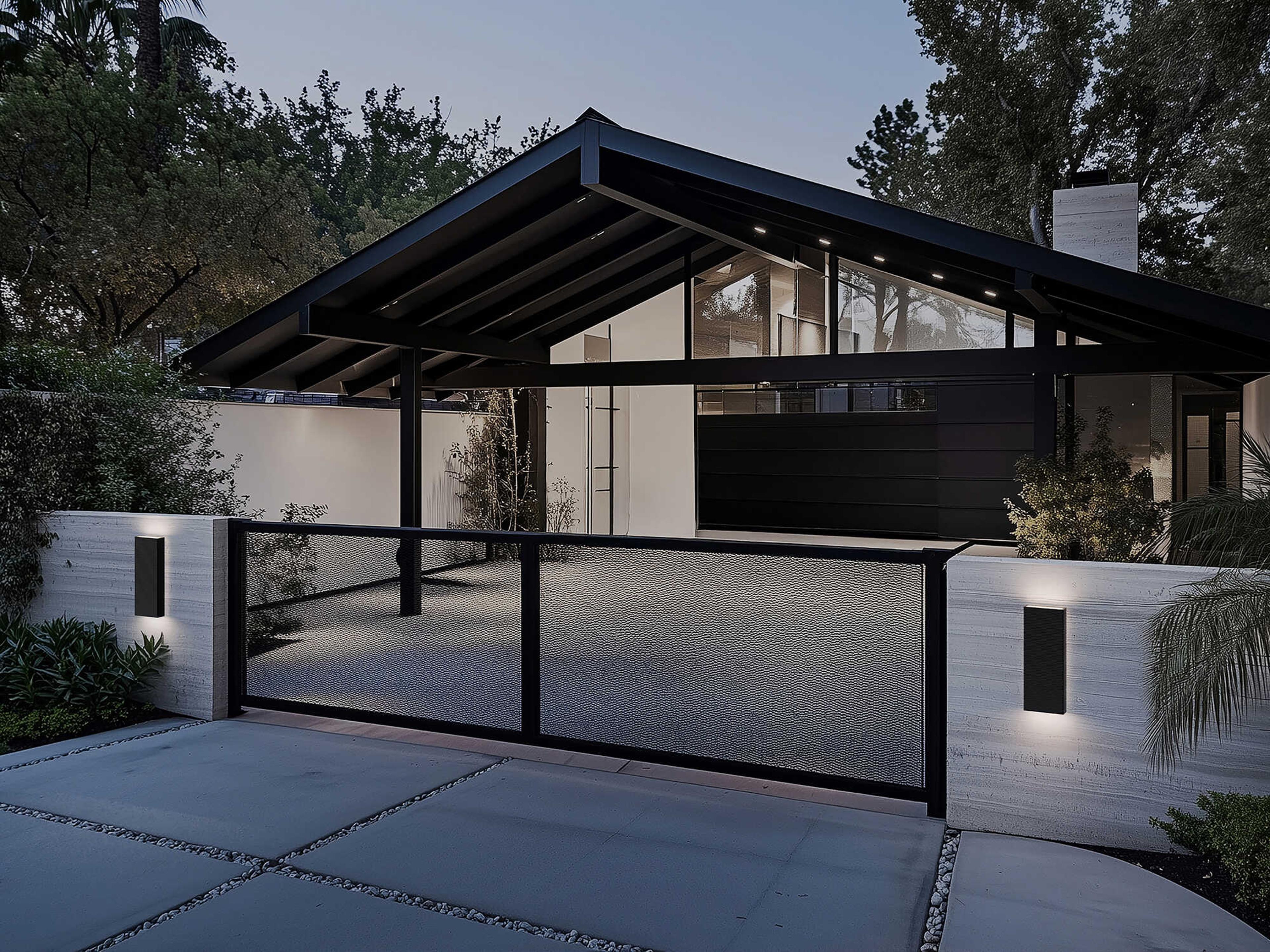 Modern Forms Pillar 2-Light Outdoor Wall Light