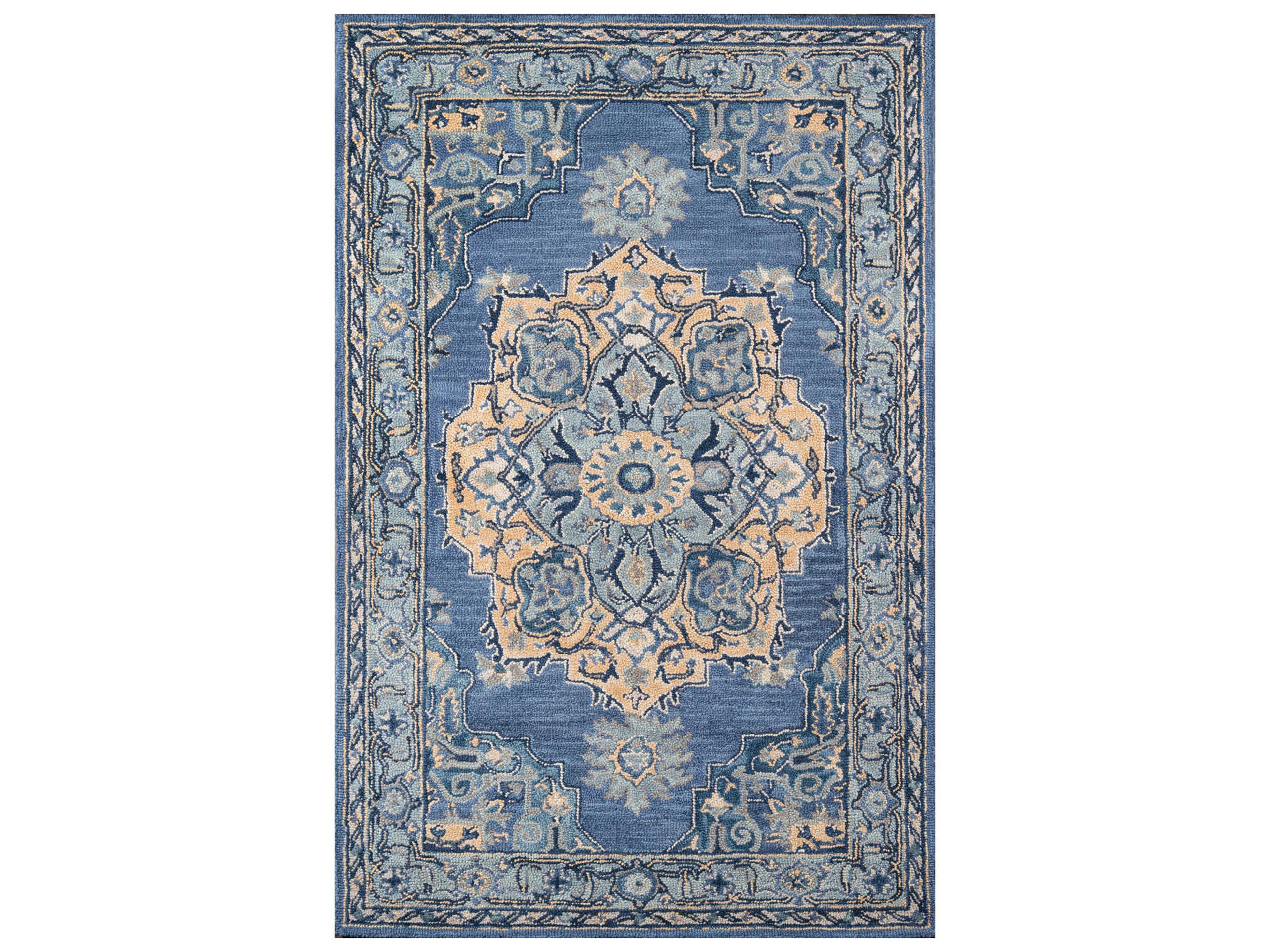 Ibiza Bordered Area Rug