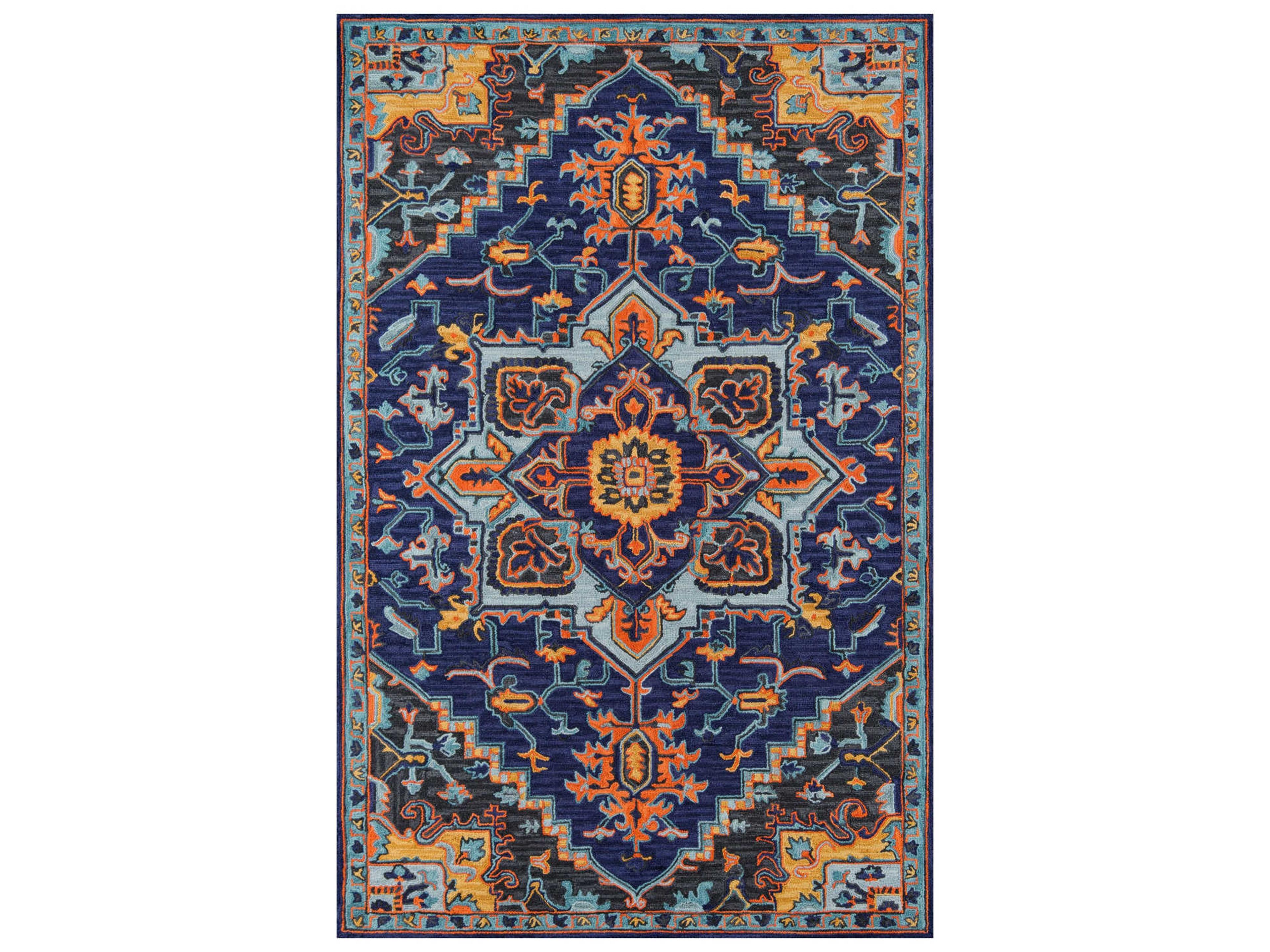 Ibiza Bordered Area Rug