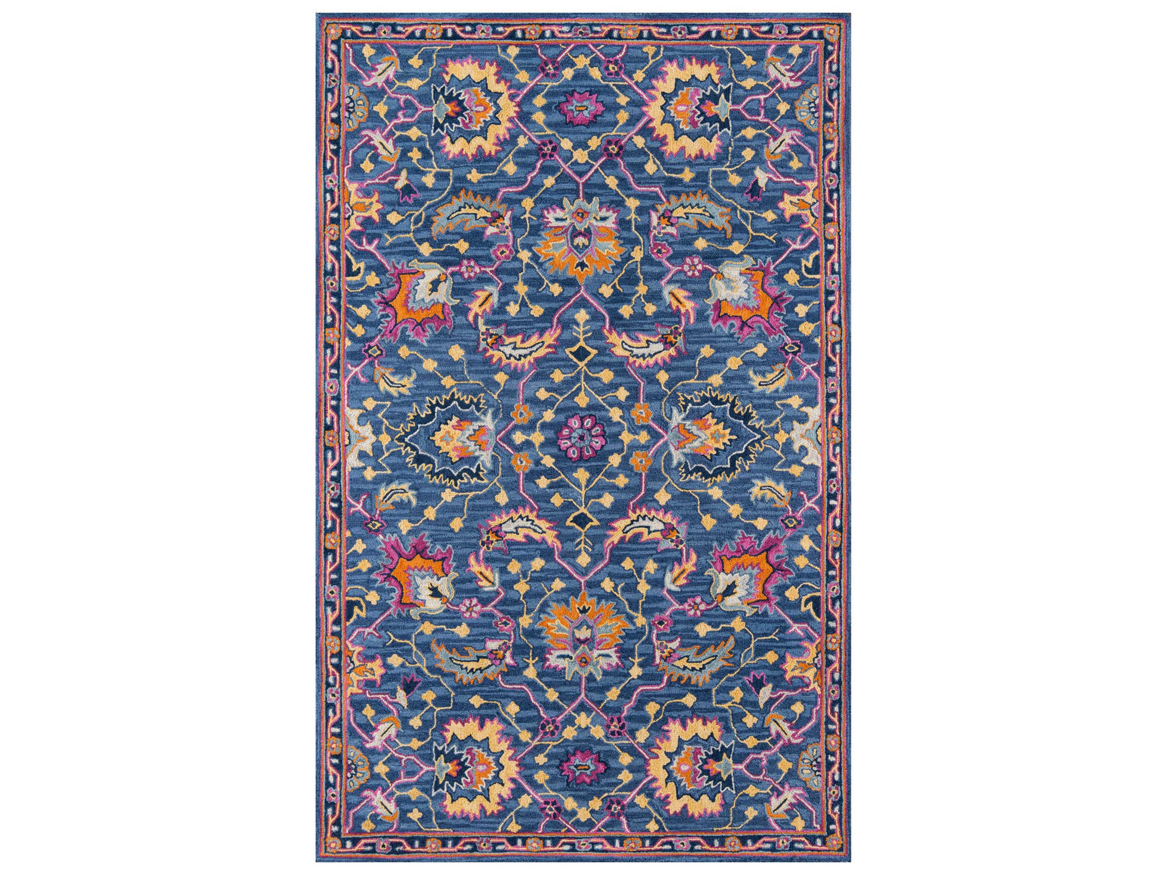 Ibiza Bordered Area Rug