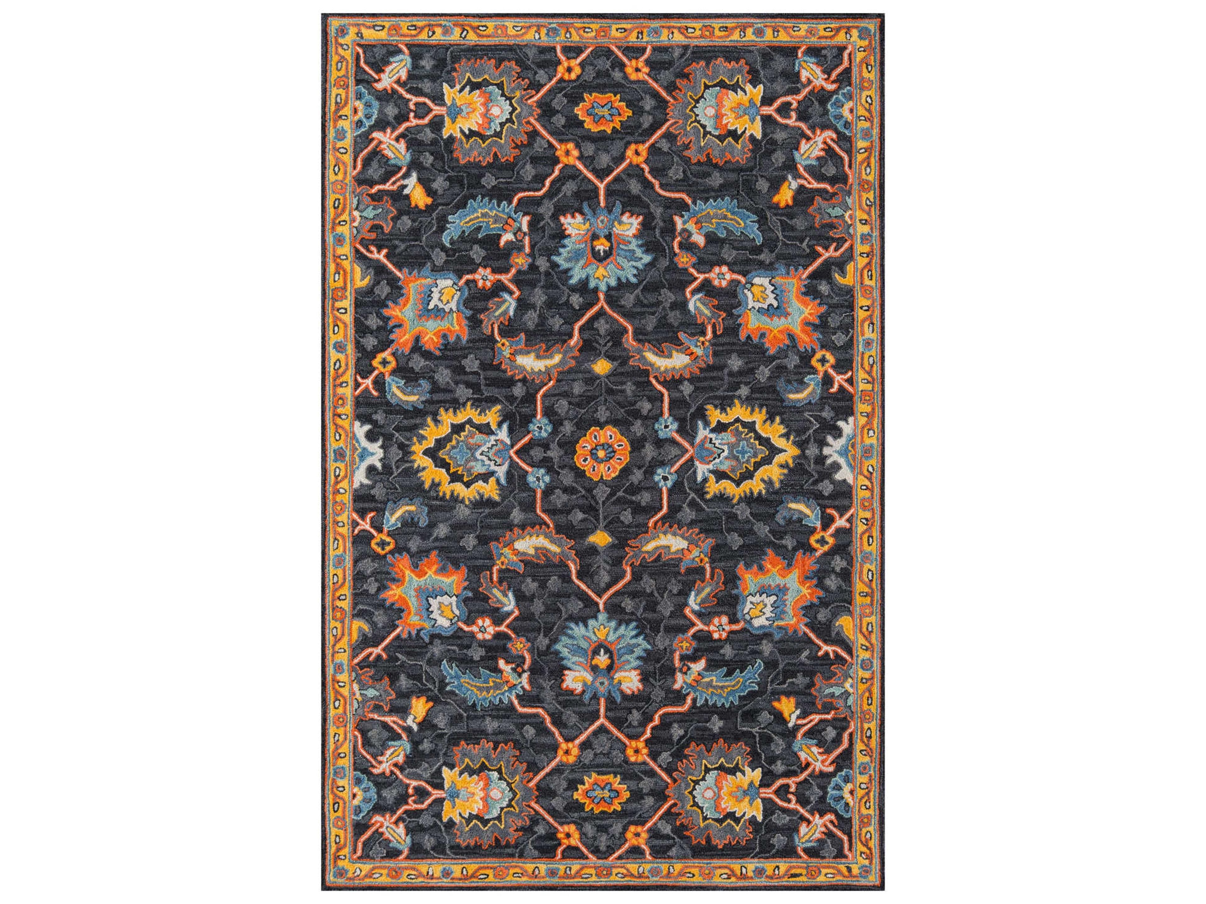 Ibiza Bordered Area Rug