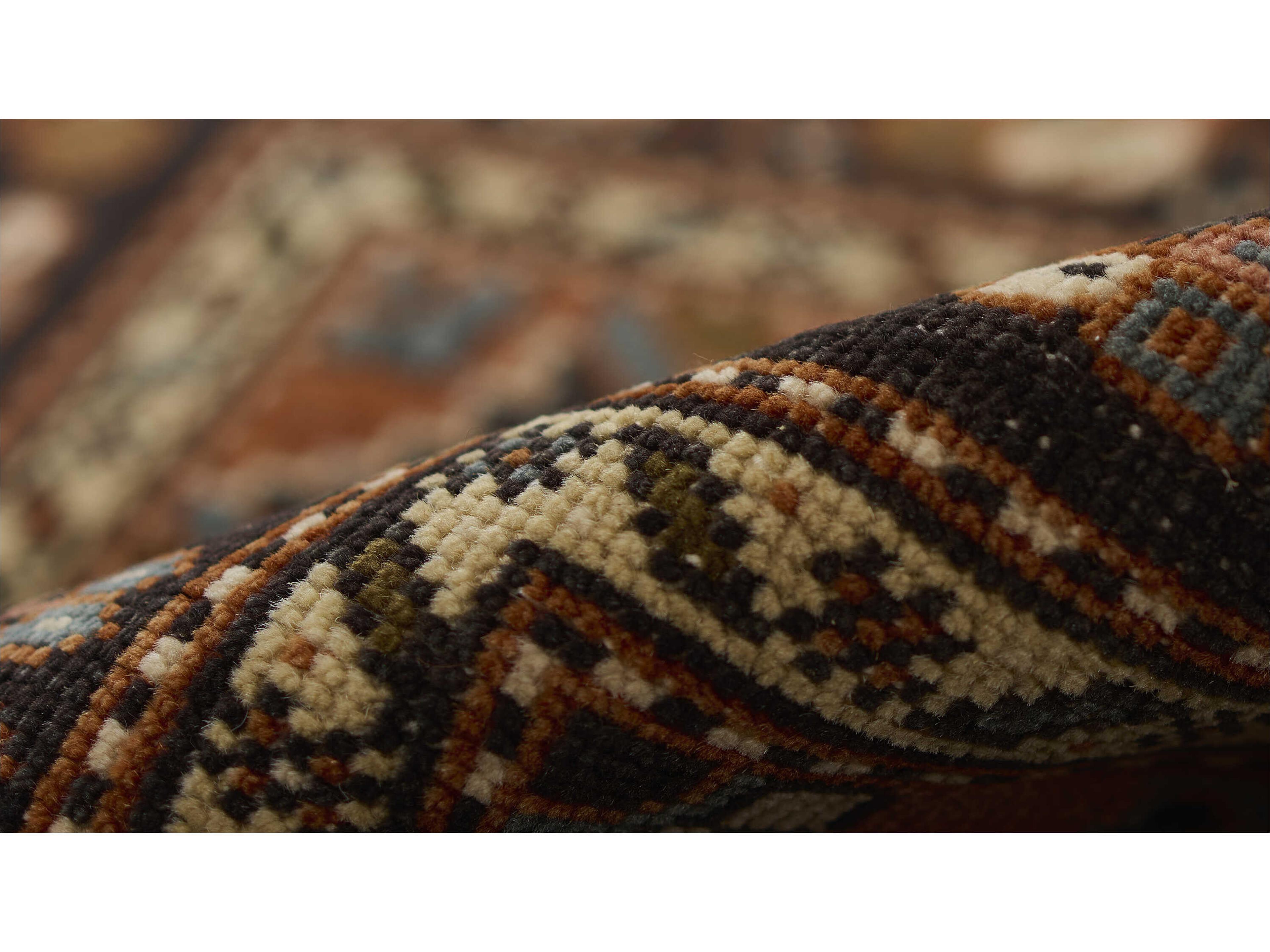 Momeni Karajeh Bordered Runner Area Rug