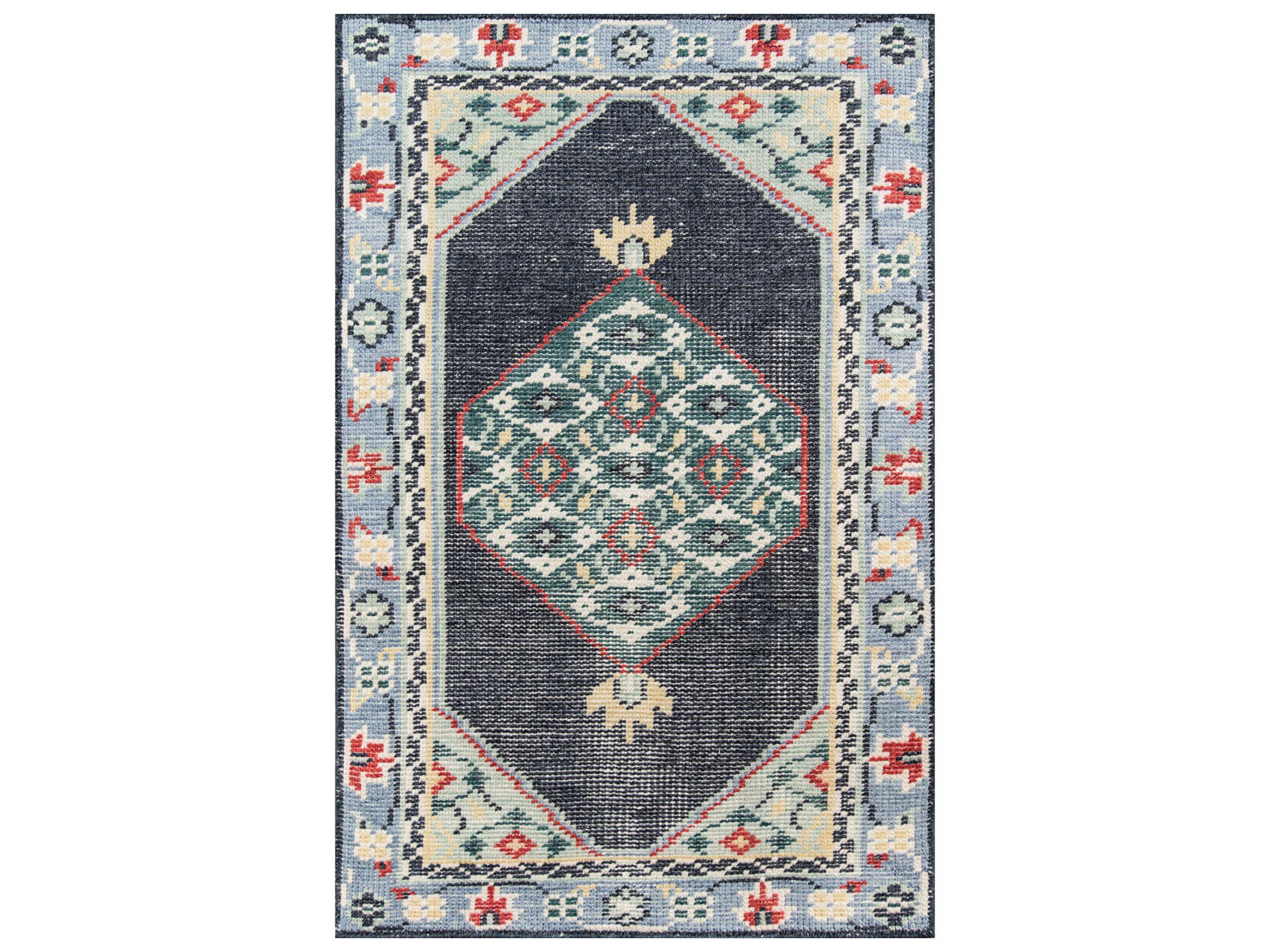 Ophelia Bordered Area Rug