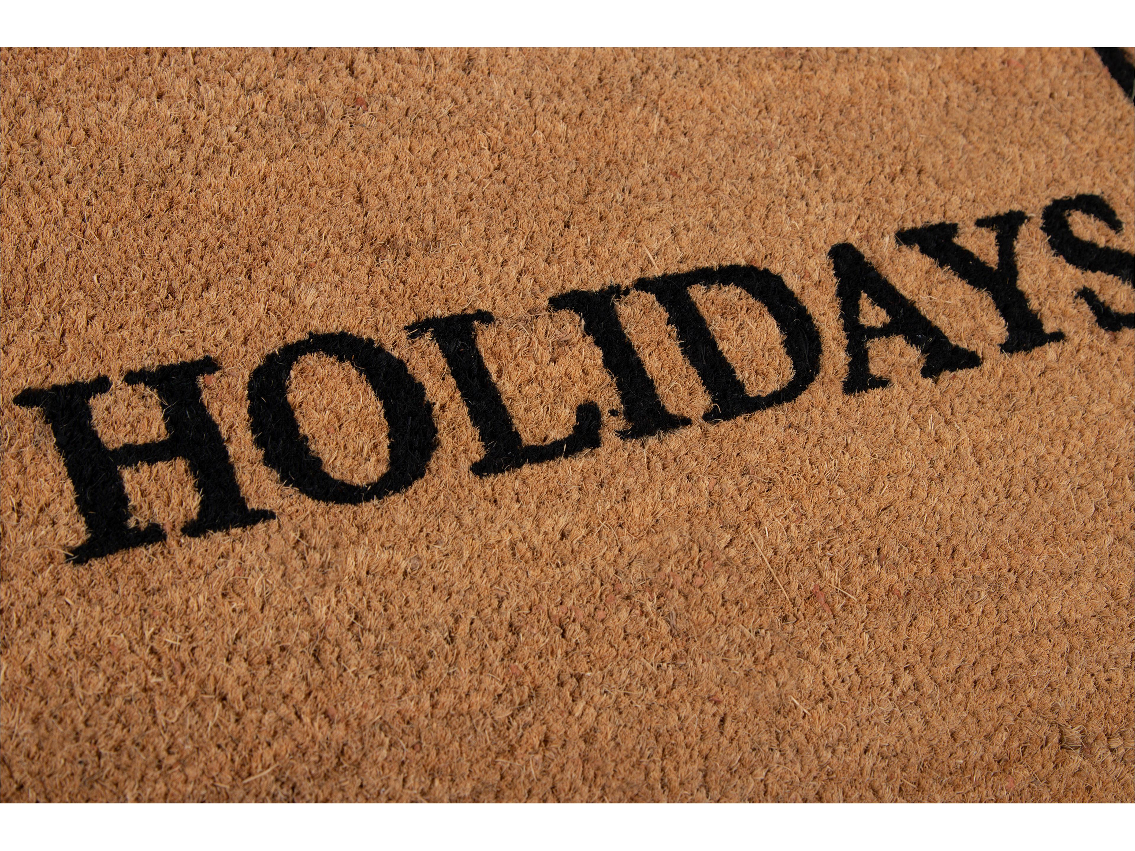 Momeni Park Happy Holidays Doormat