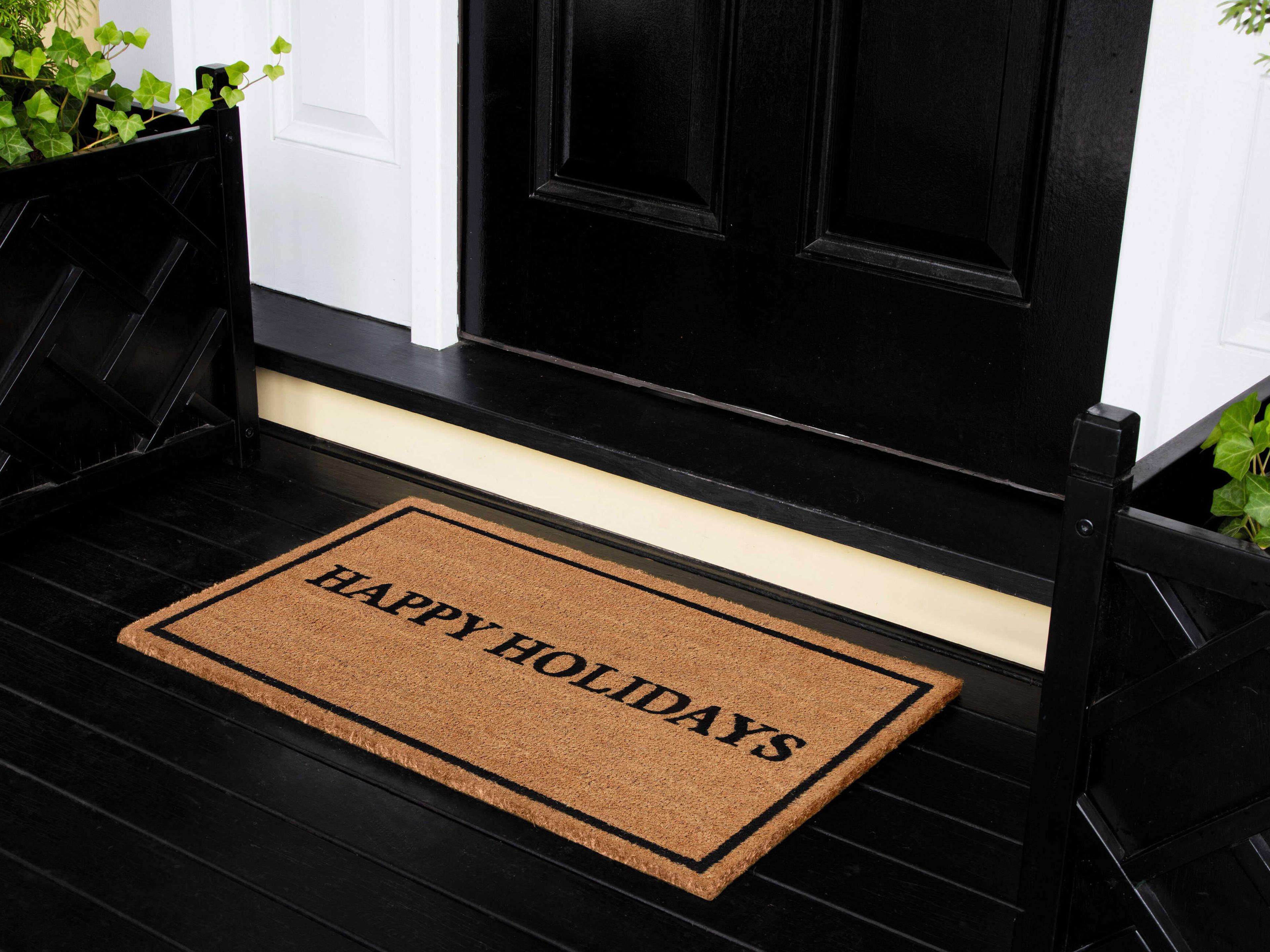Momeni Park Happy Holidays Doormat
