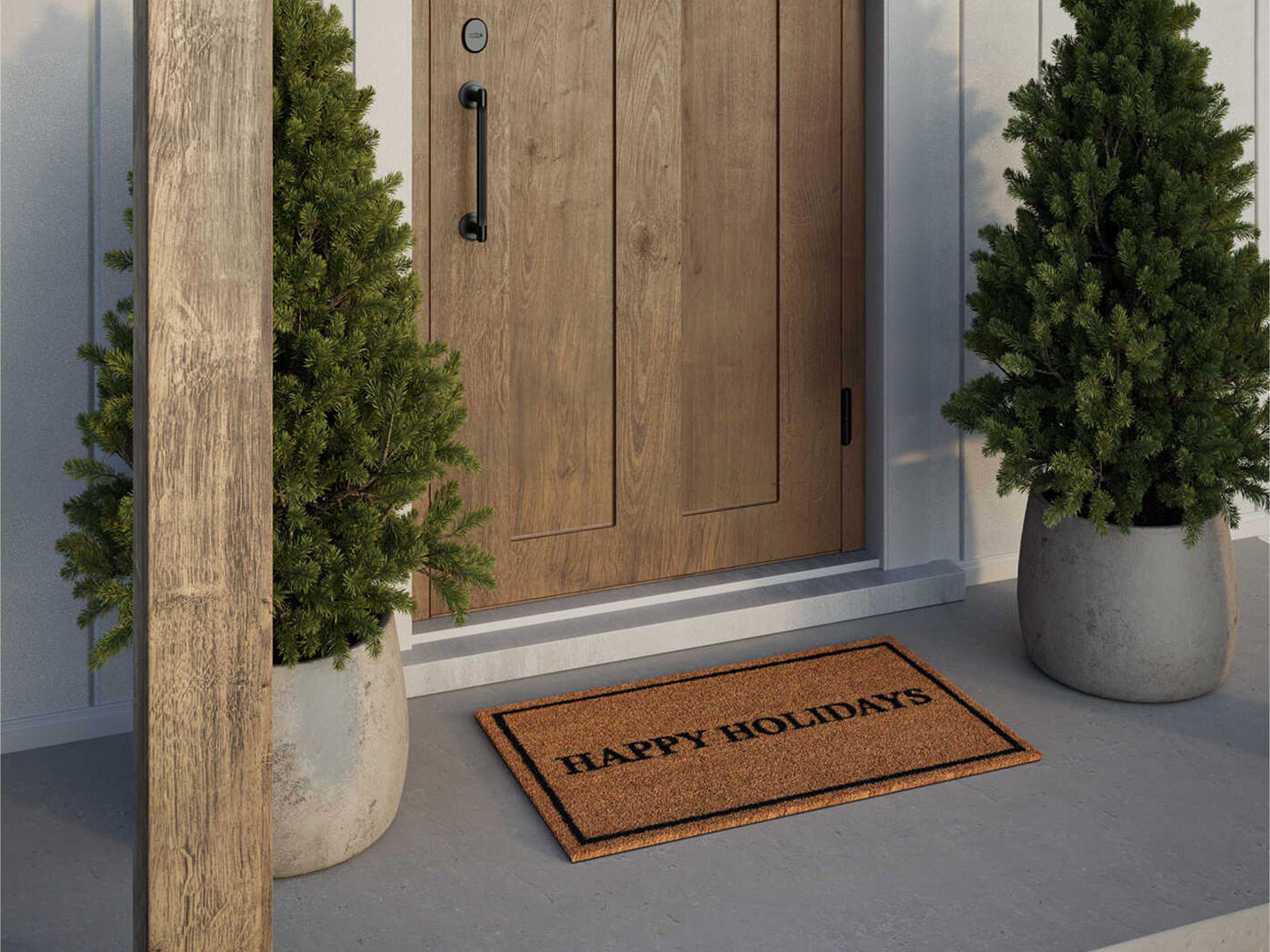 Momeni Park Happy Holidays Doormat