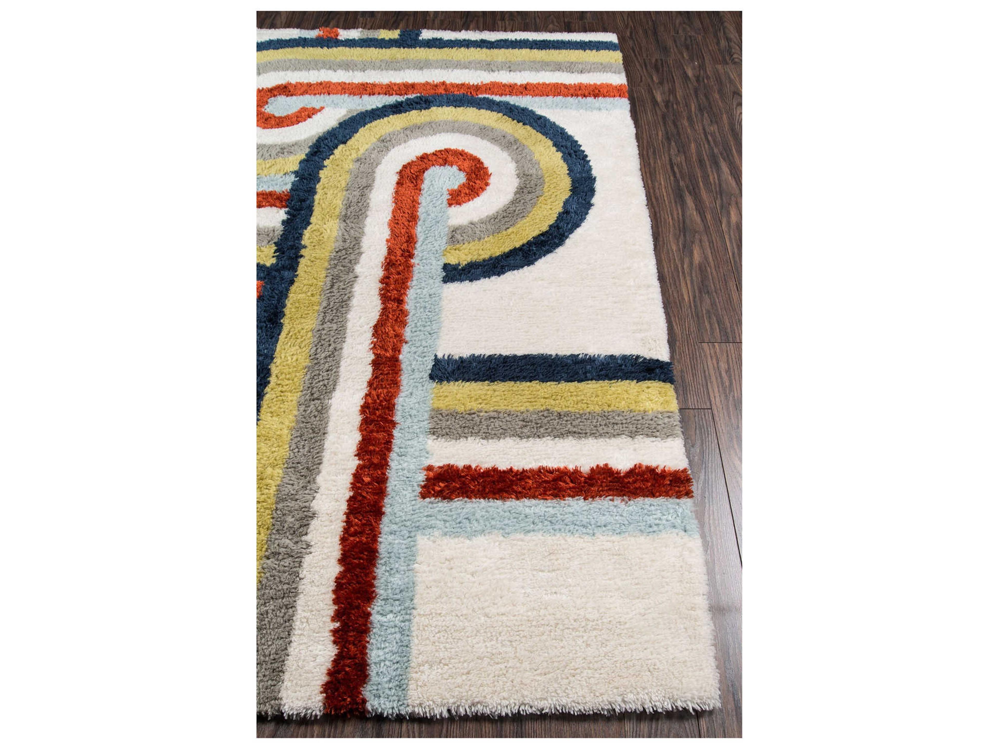 Momeni Retro Shag Geometric Area Rug