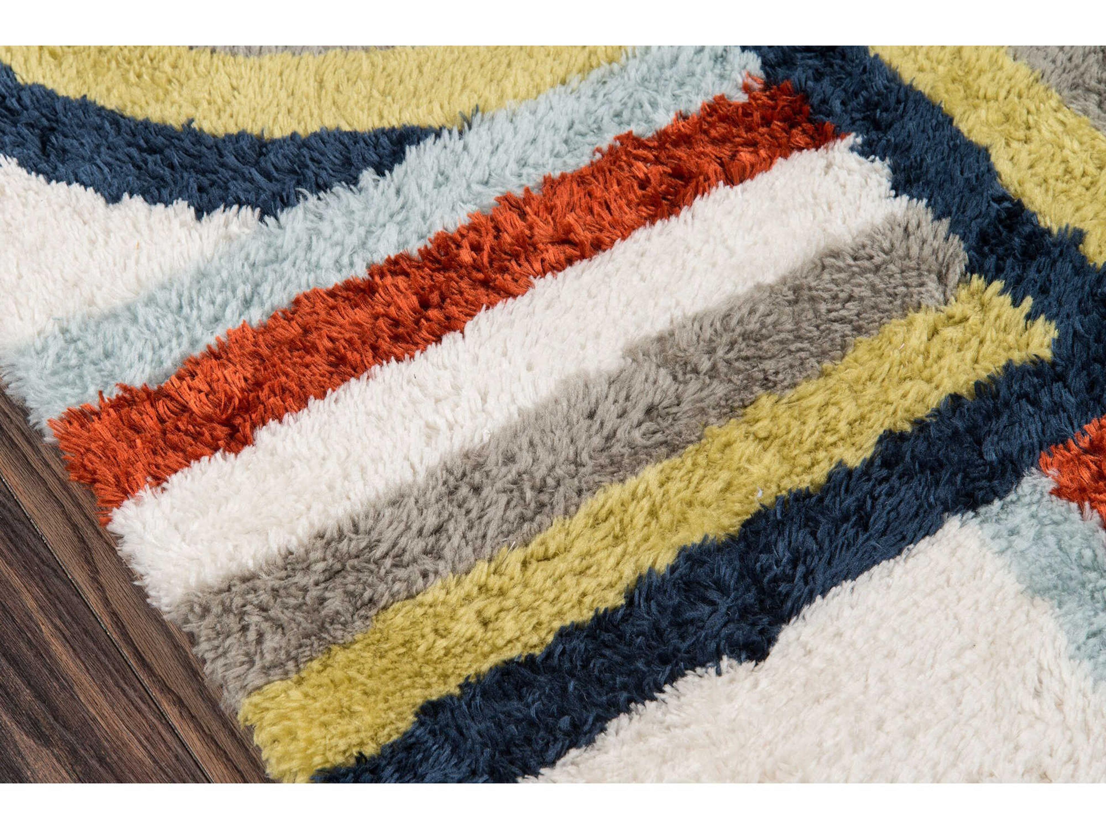 Momeni Retro Shag Geometric Area Rug