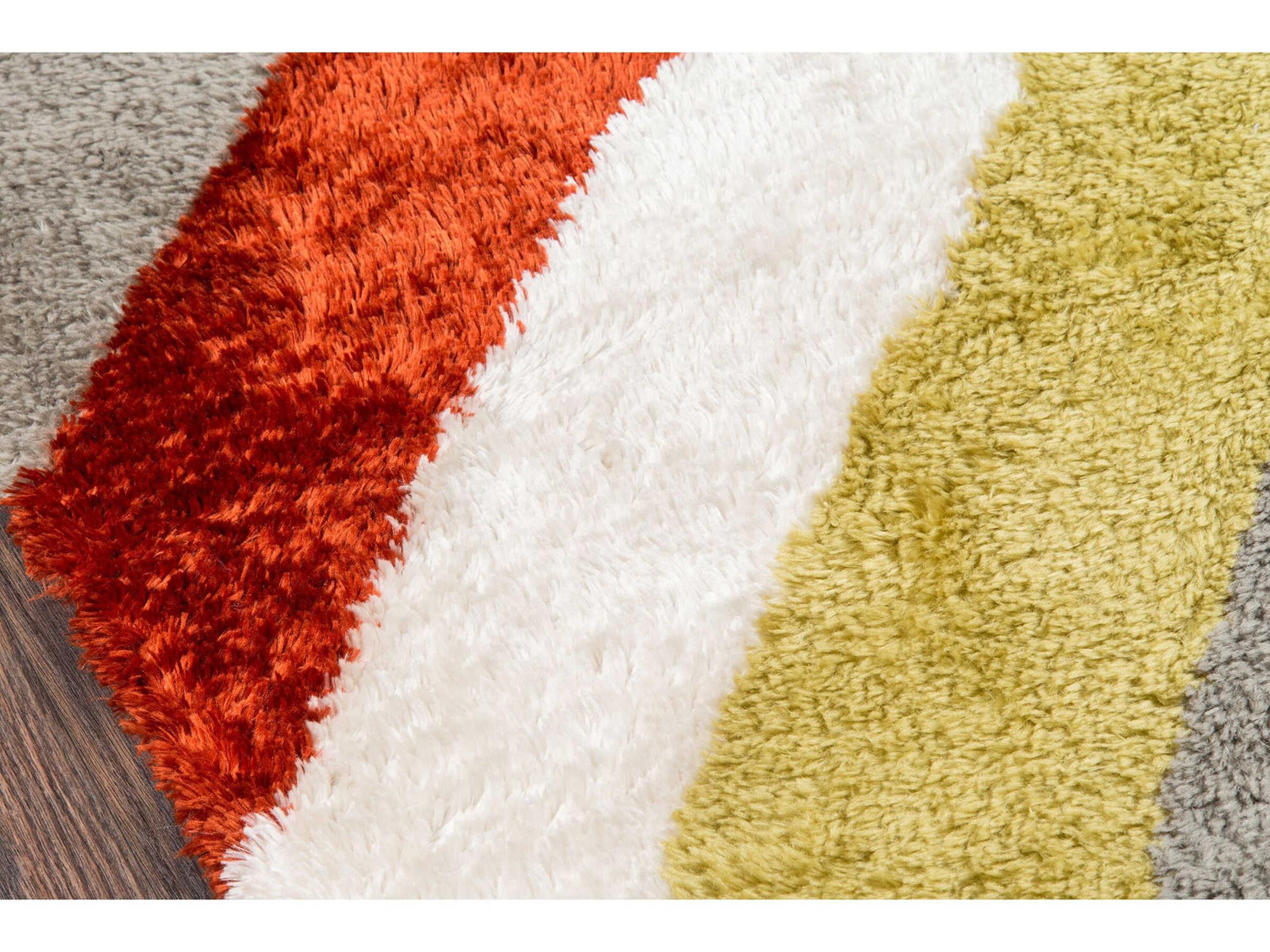 Momeni Retro Shag Striped Area Rug