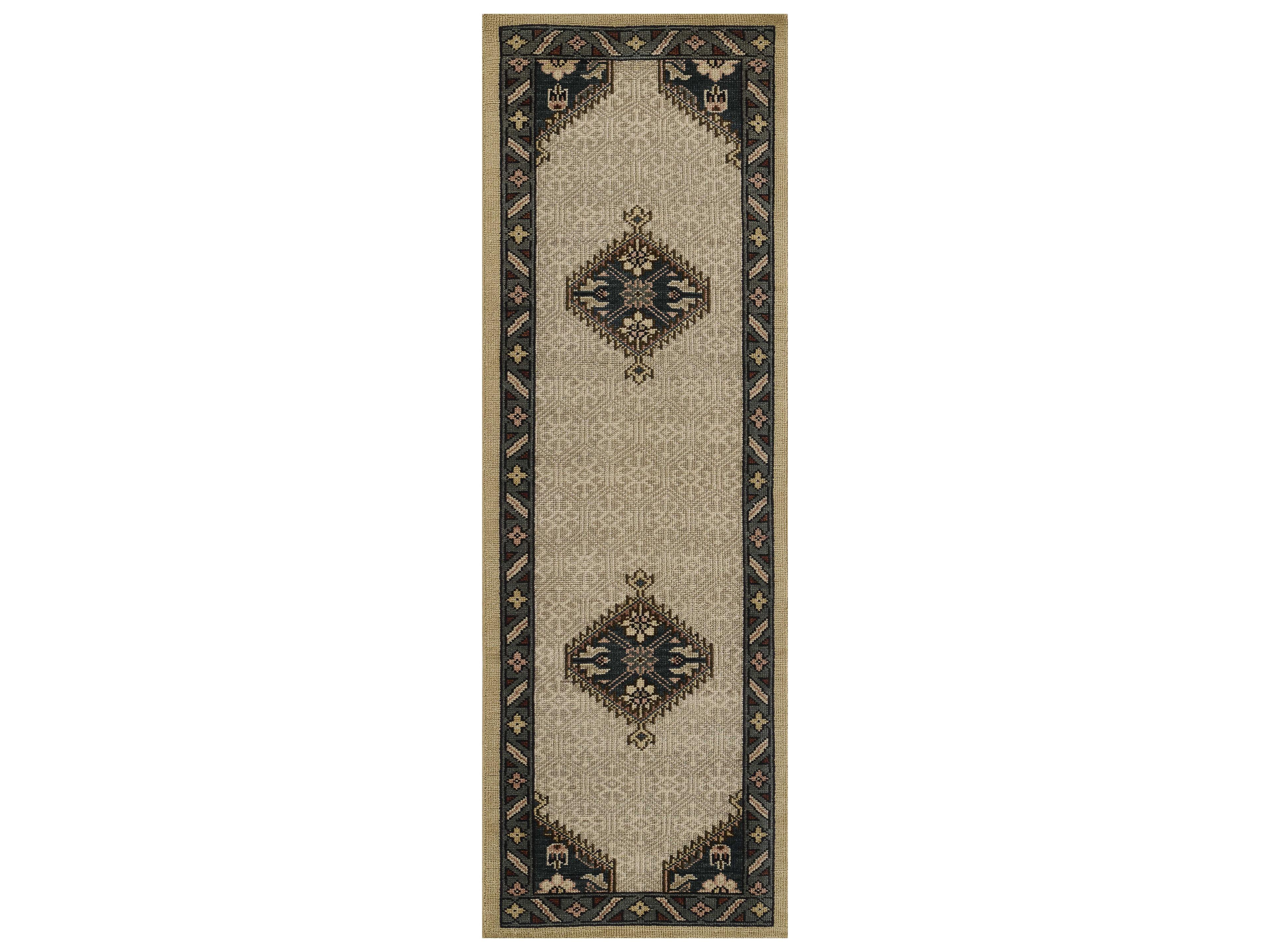 Serab Bordered Runner Area Rug