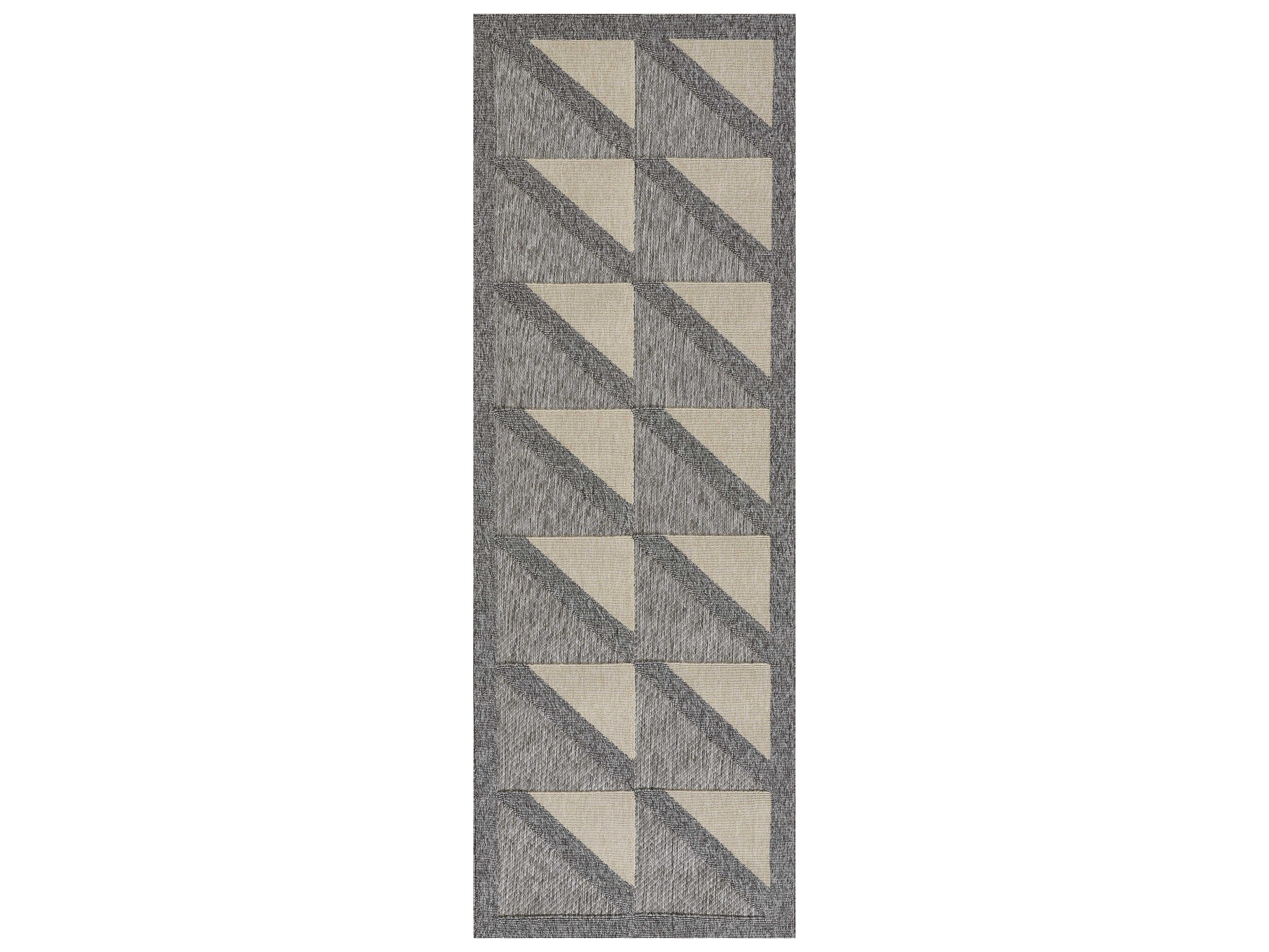 Vines Geometric Runner Area Rug