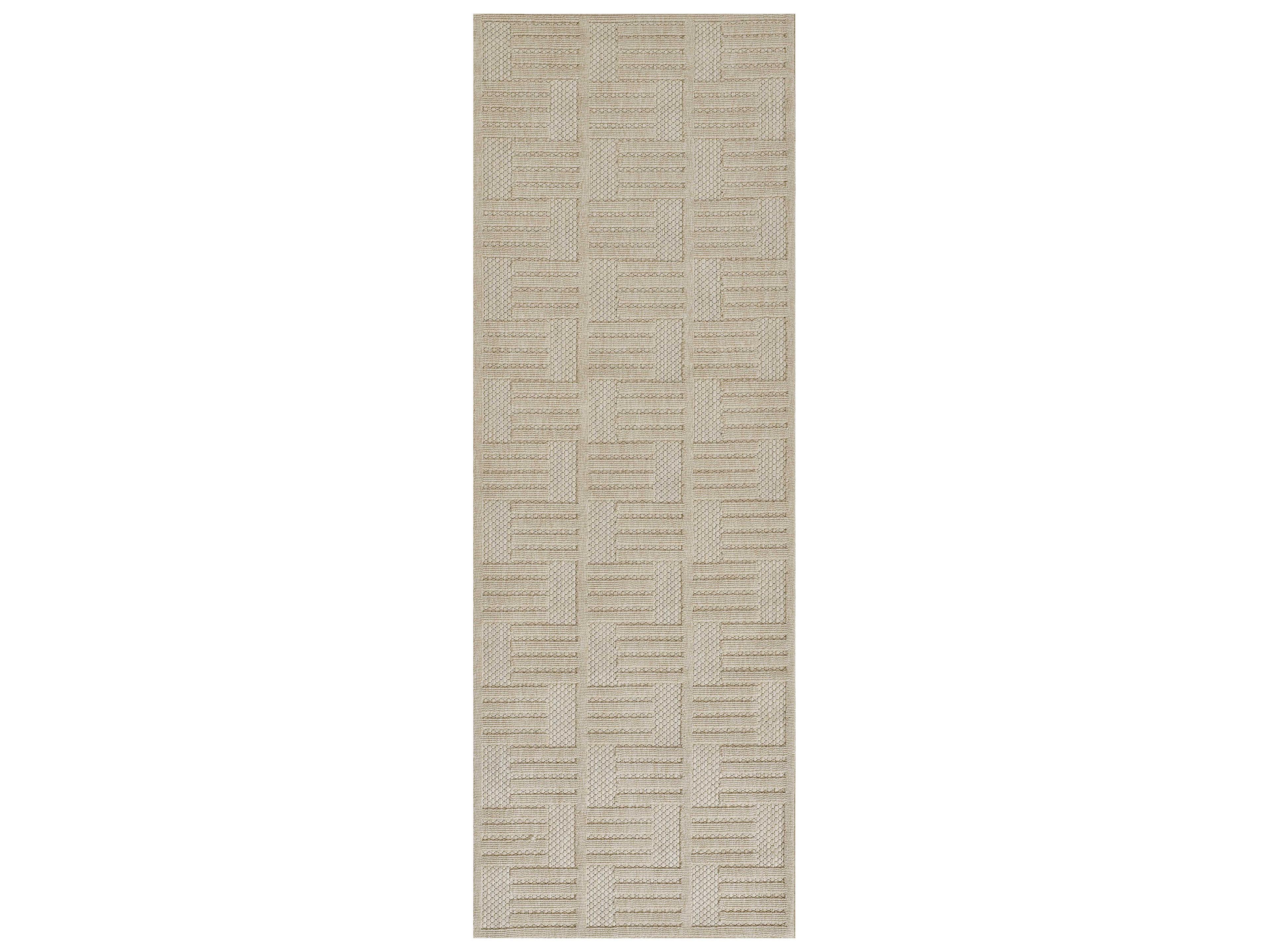 Vines Geometric Runner Area Rug