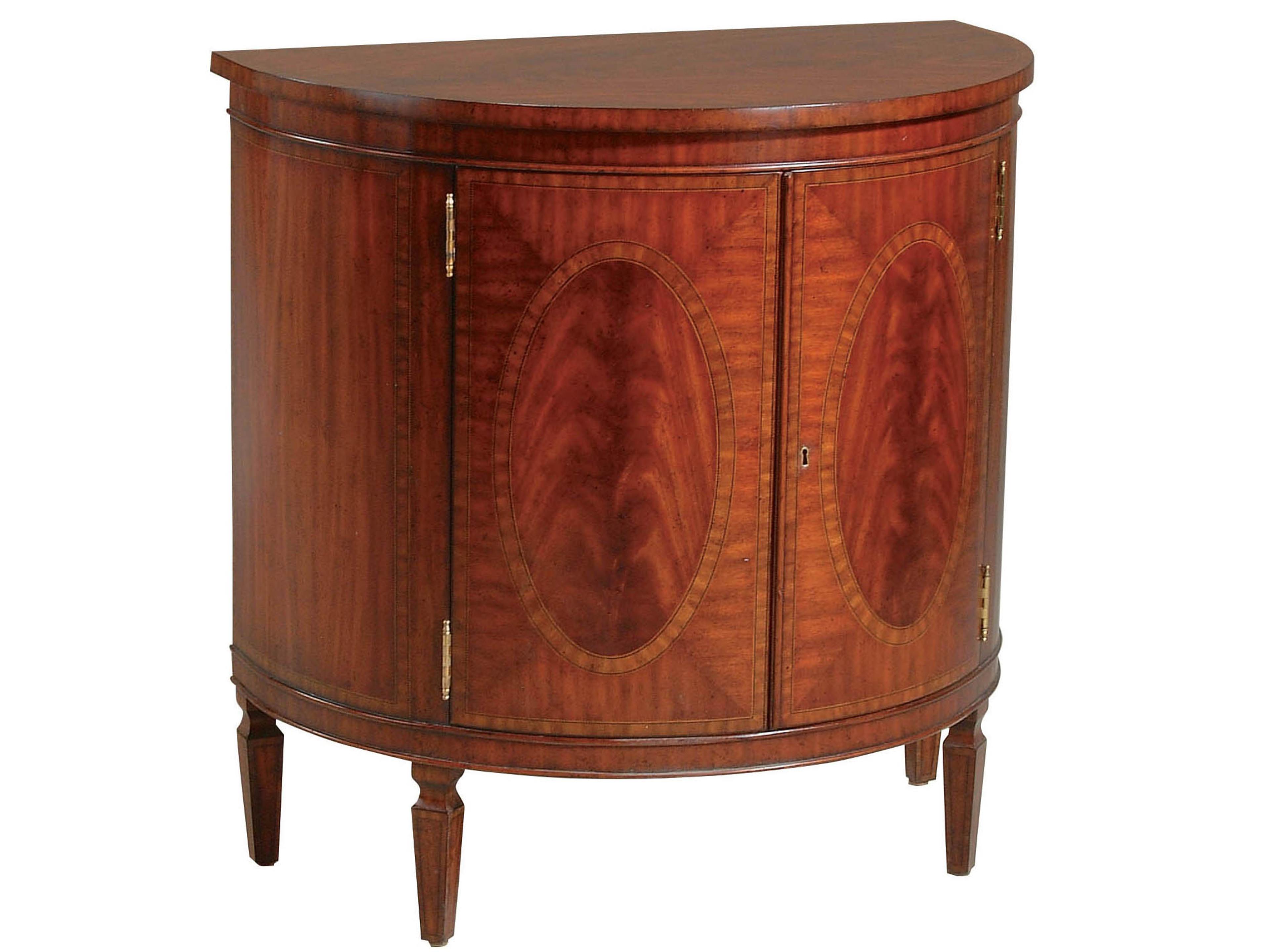 Regency Stainwood Brown Mahogany Wood Accent Chest