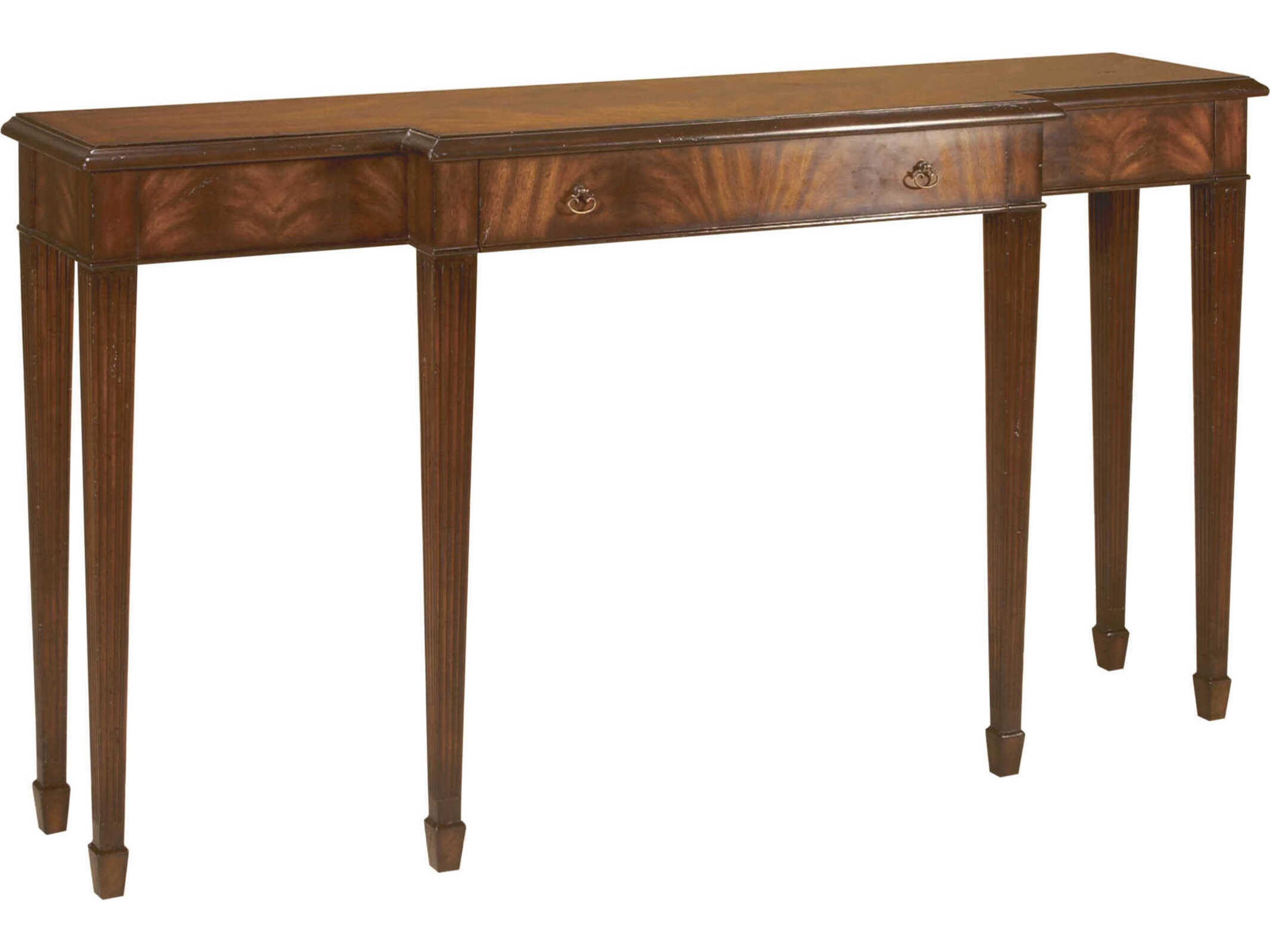 Tyler Rectangular Wood Regency Console Table