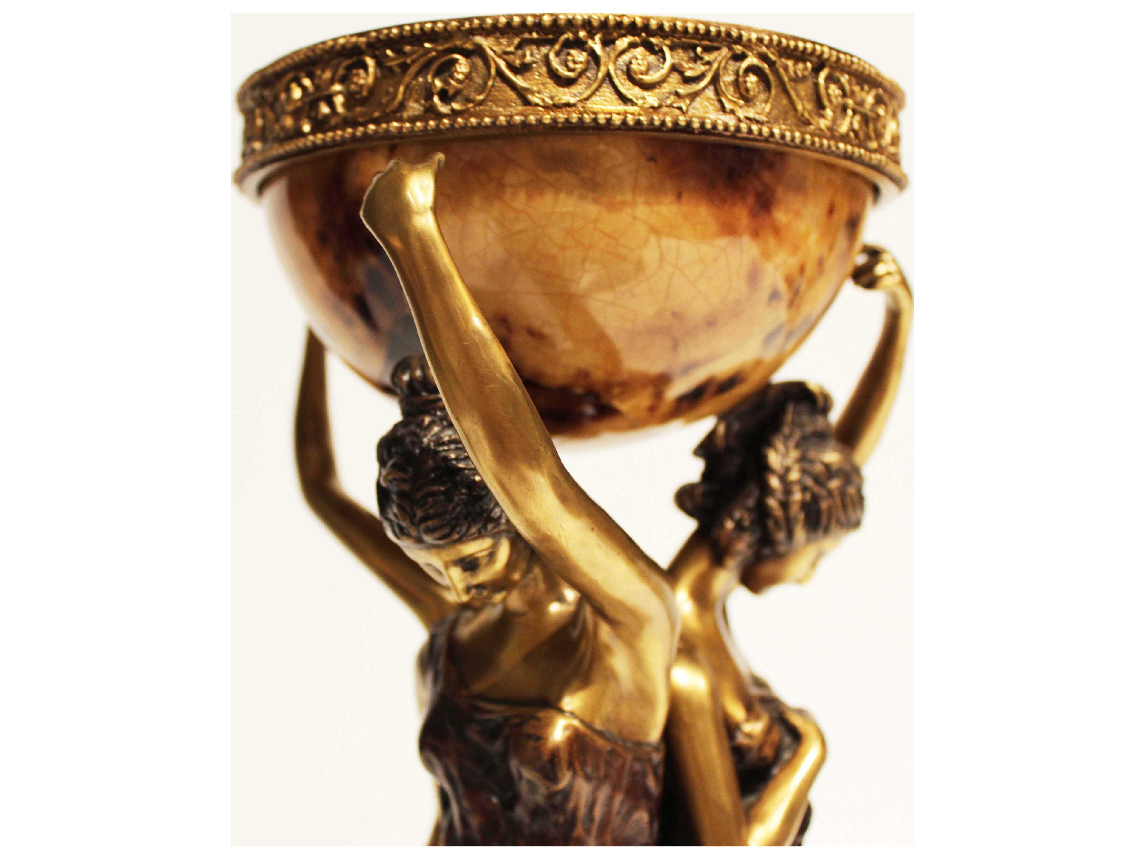 Maitland Smith Highlighted Brass Celebration Box