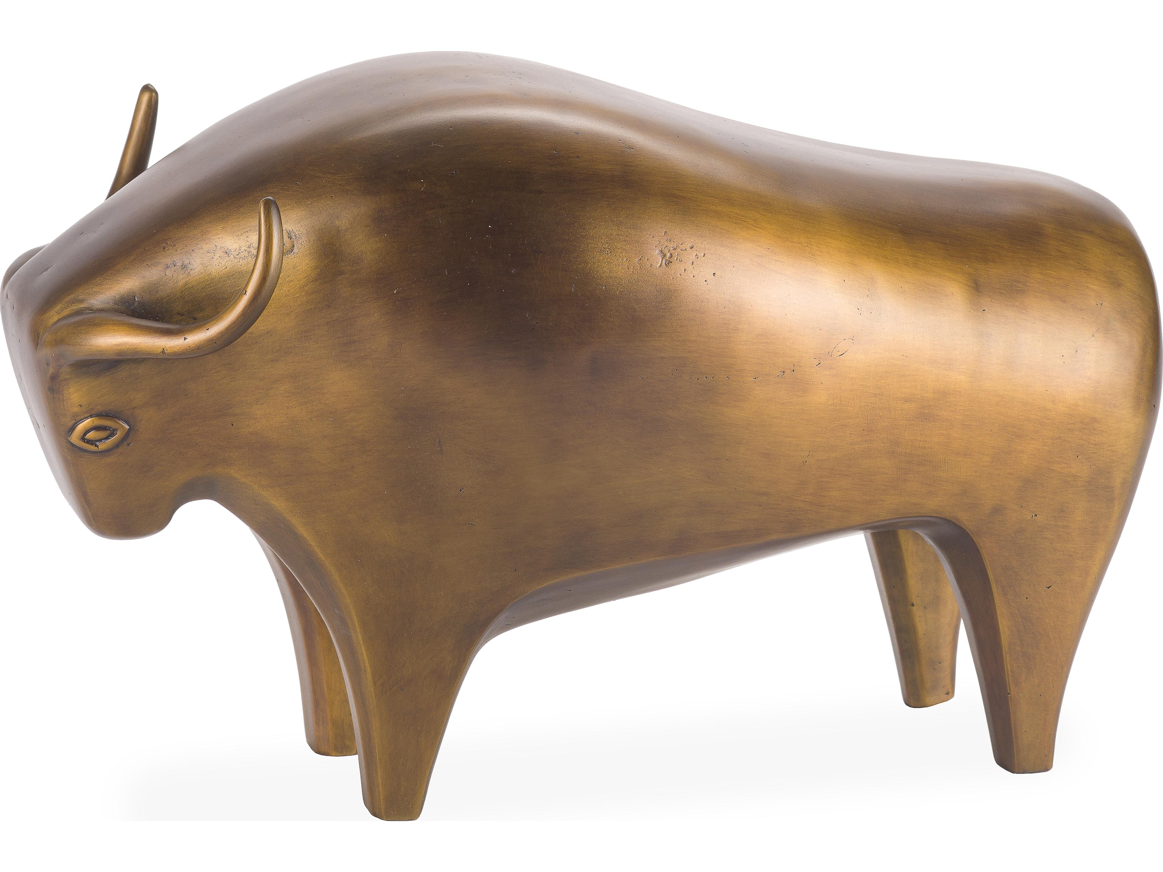 Maitland Smith Susie 12" Decorative Bull Accessory
