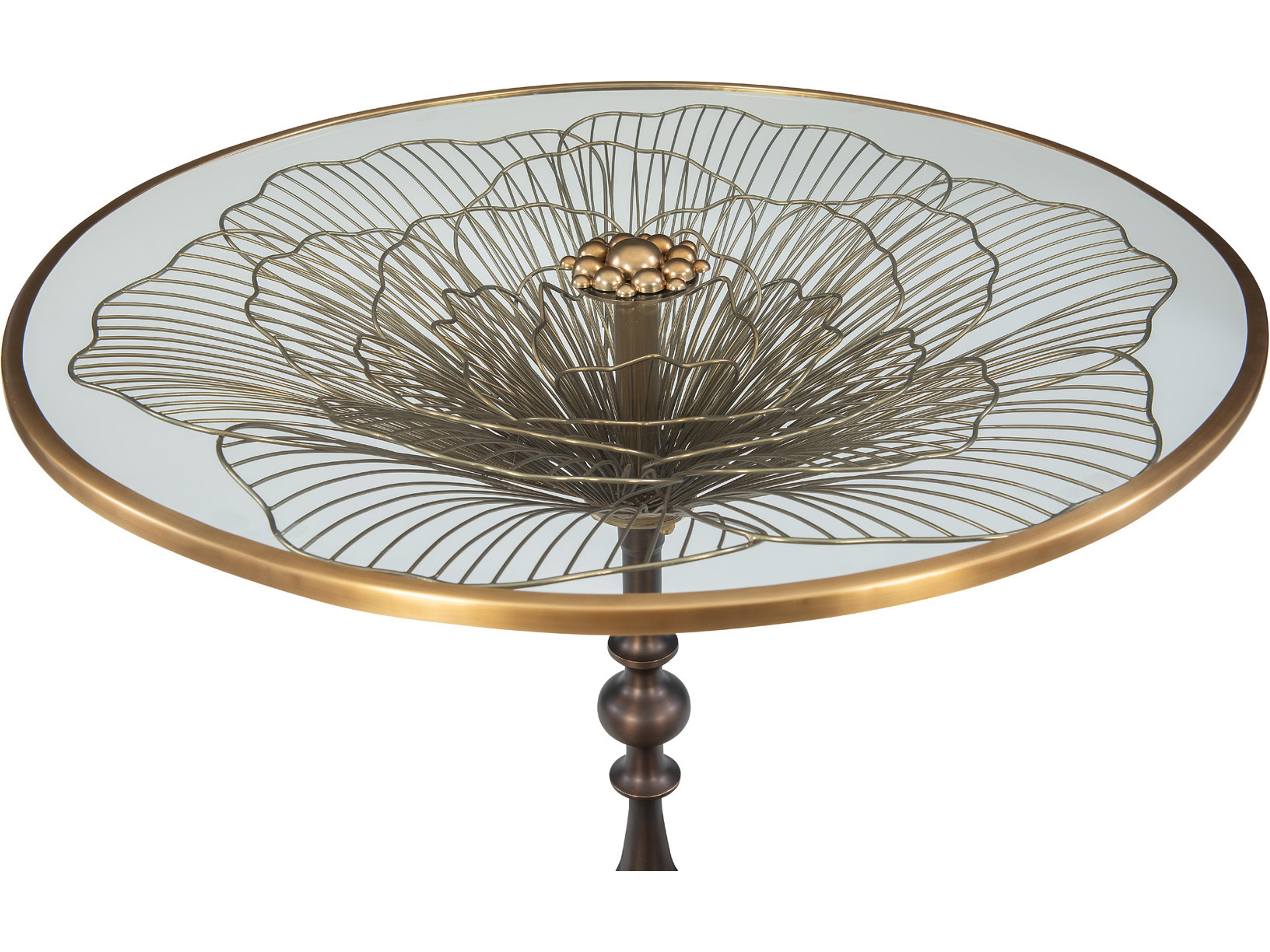 Maitland Smith Lily Wire Table