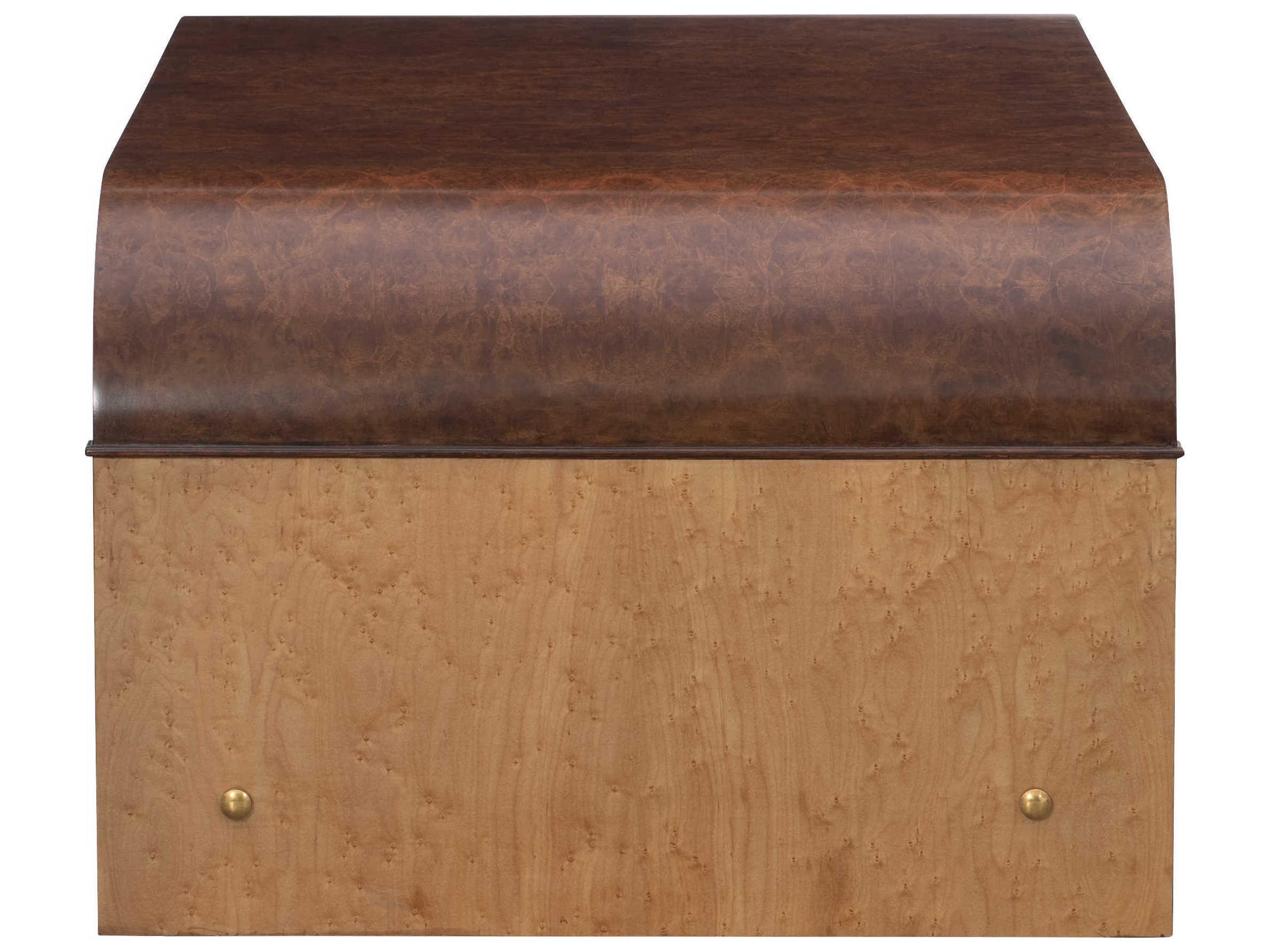 Maitland Smith Jaguar Rectangular Wood Cocktail Table