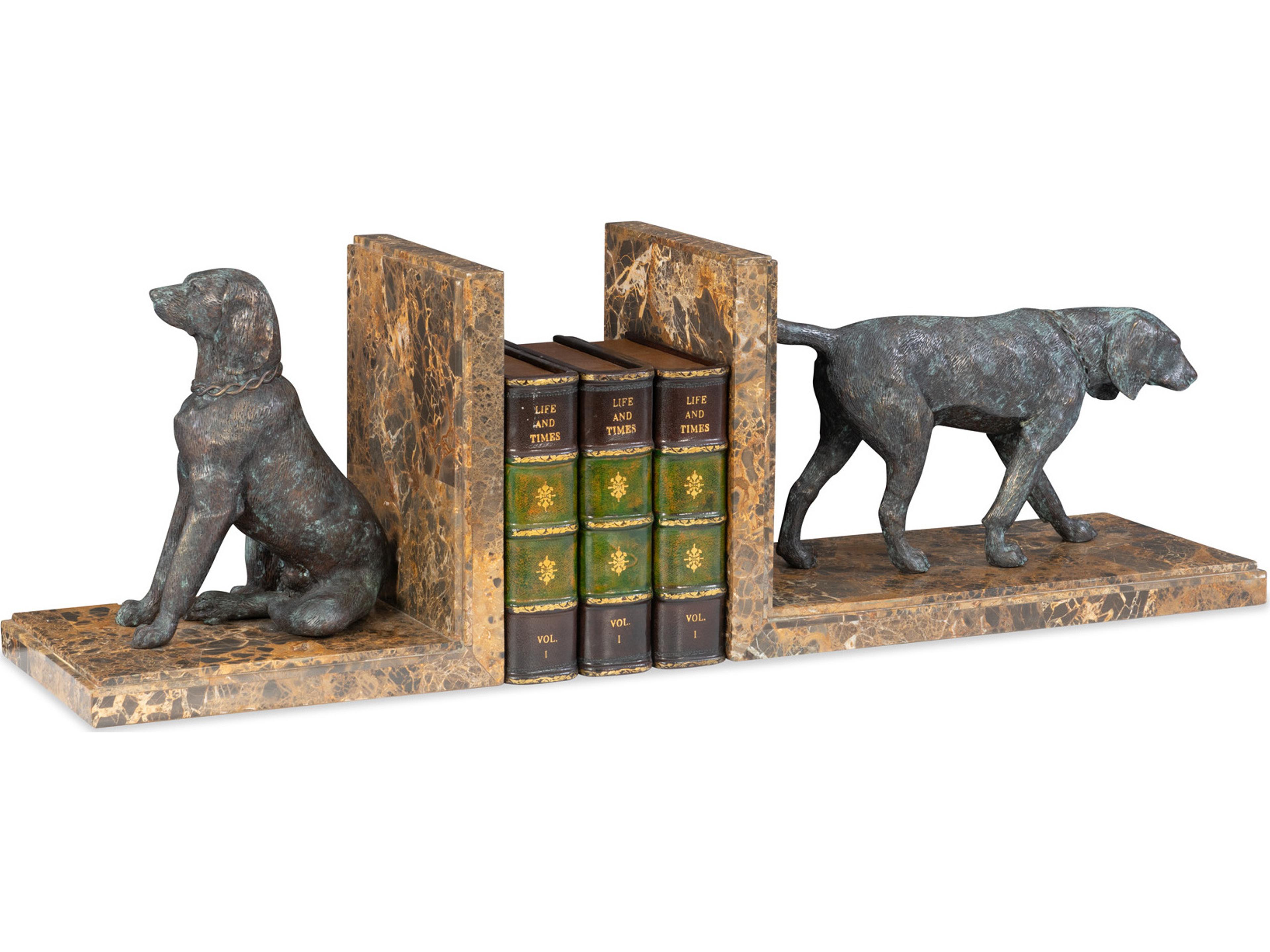 Hunting 30" Dog Bookends
