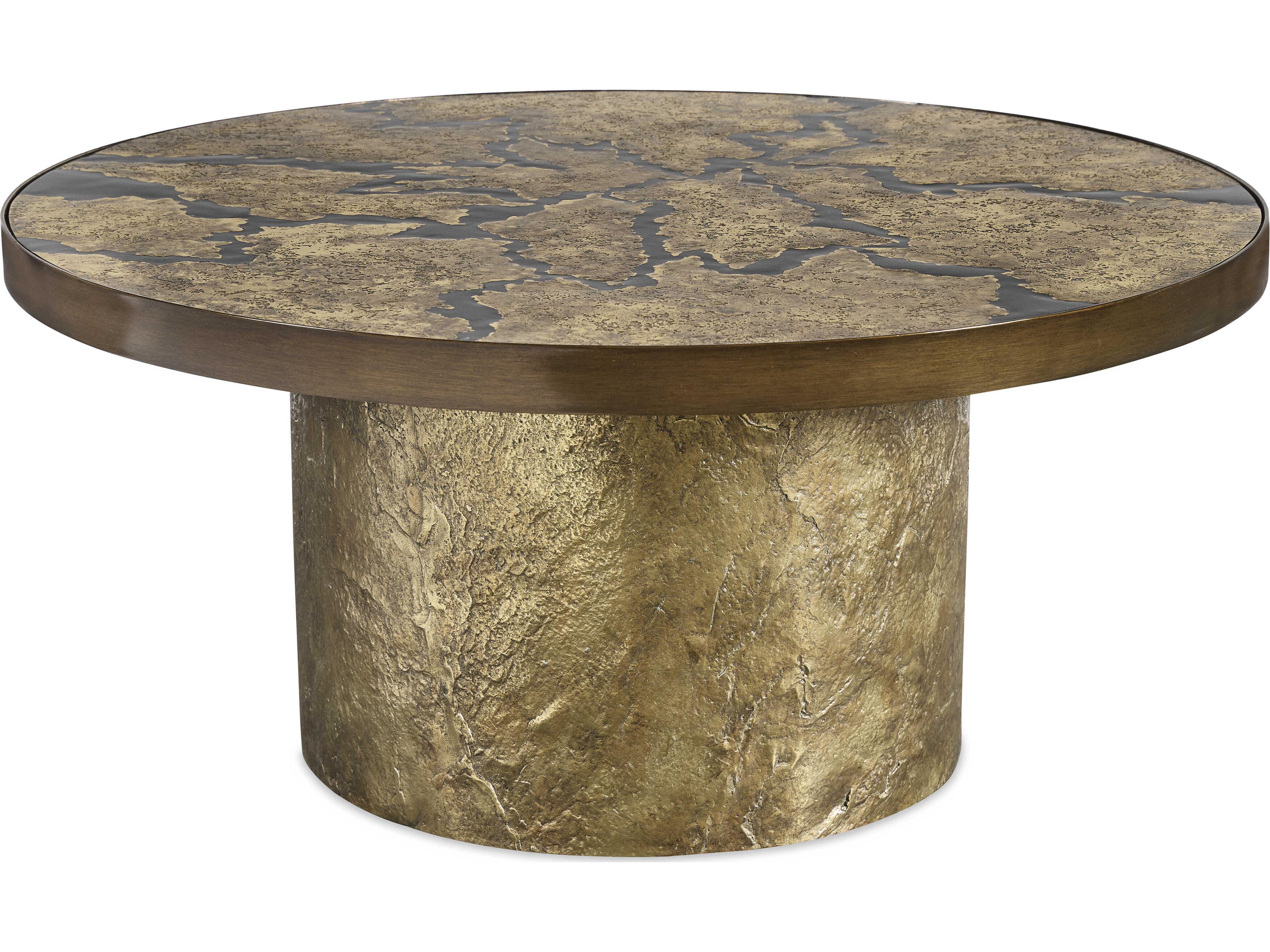 Round Wood Coffee Table