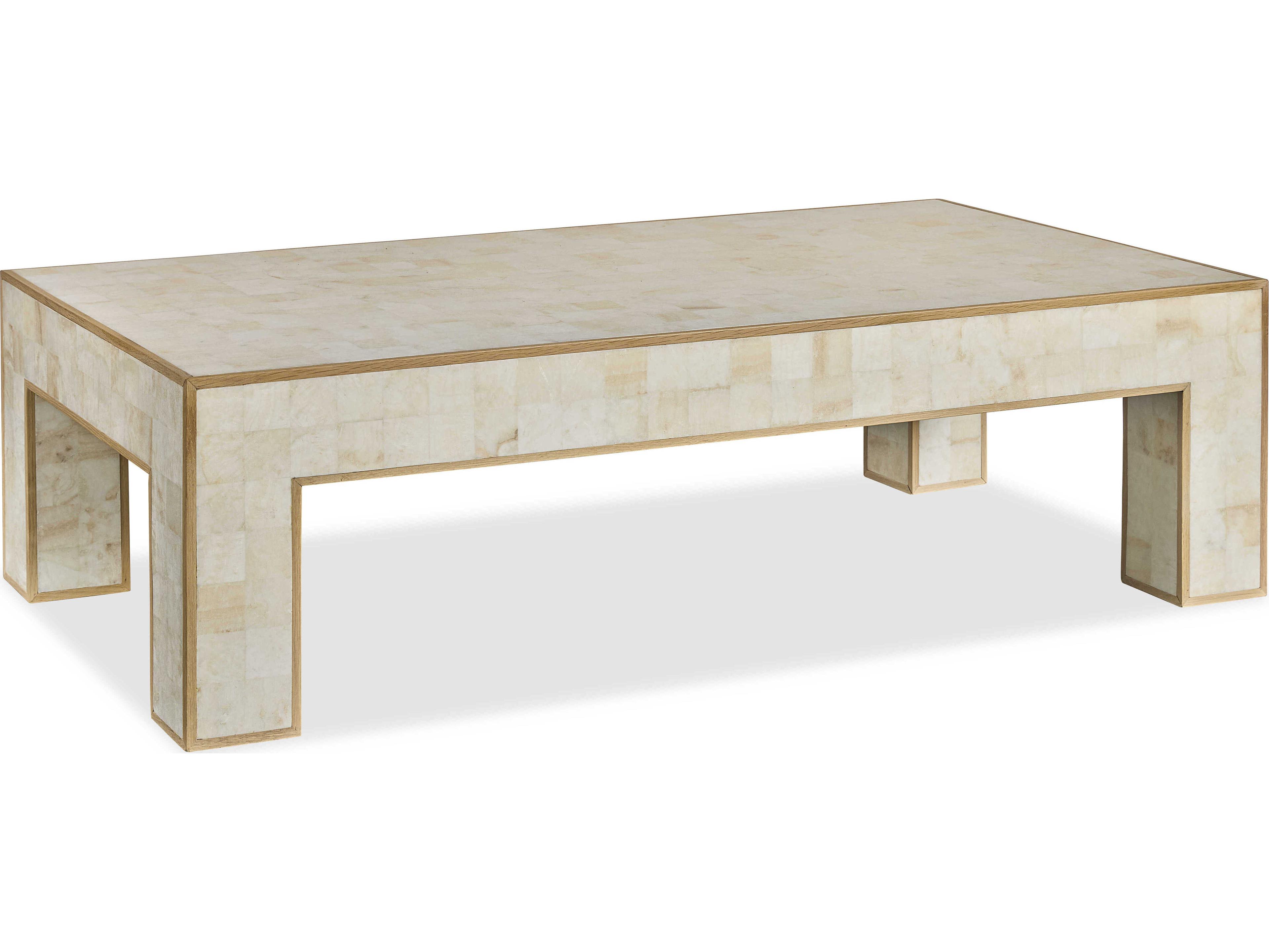 Rectangular Stone Coffee Table