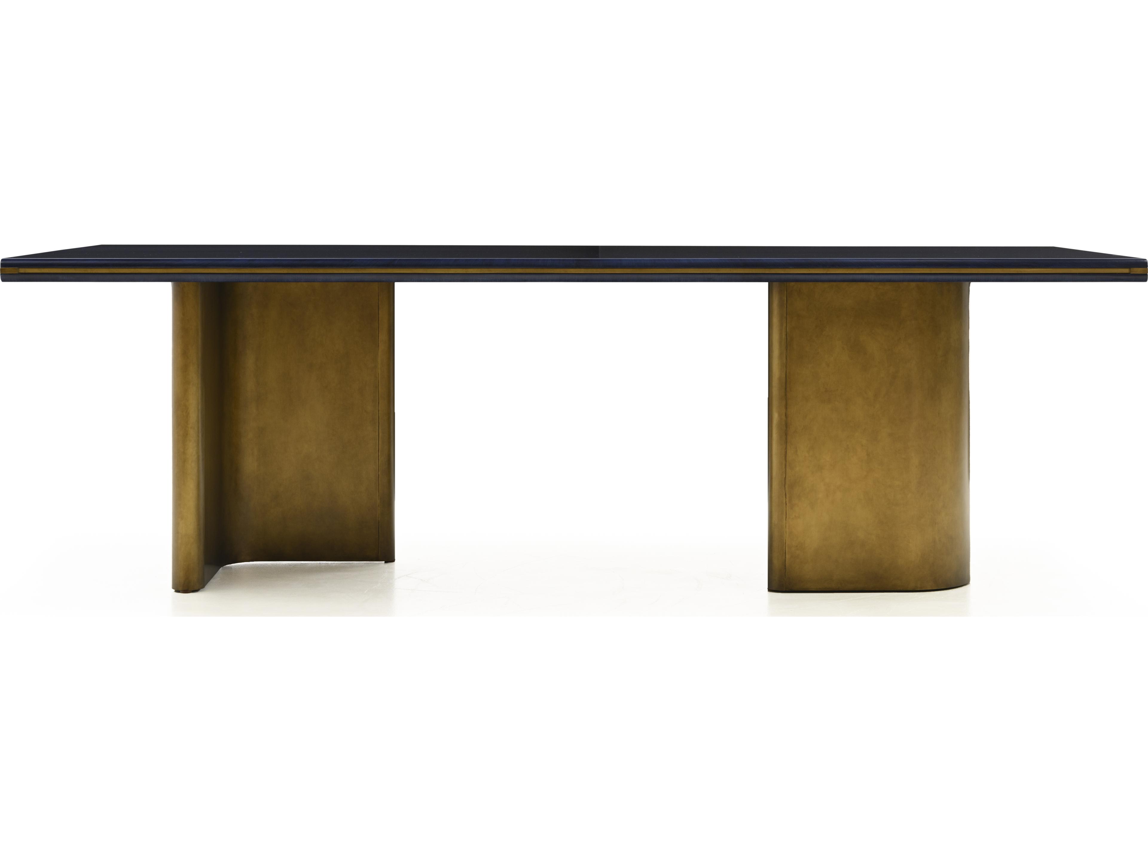 Maitland Smith Elvira - Starburst Dining Table Blue