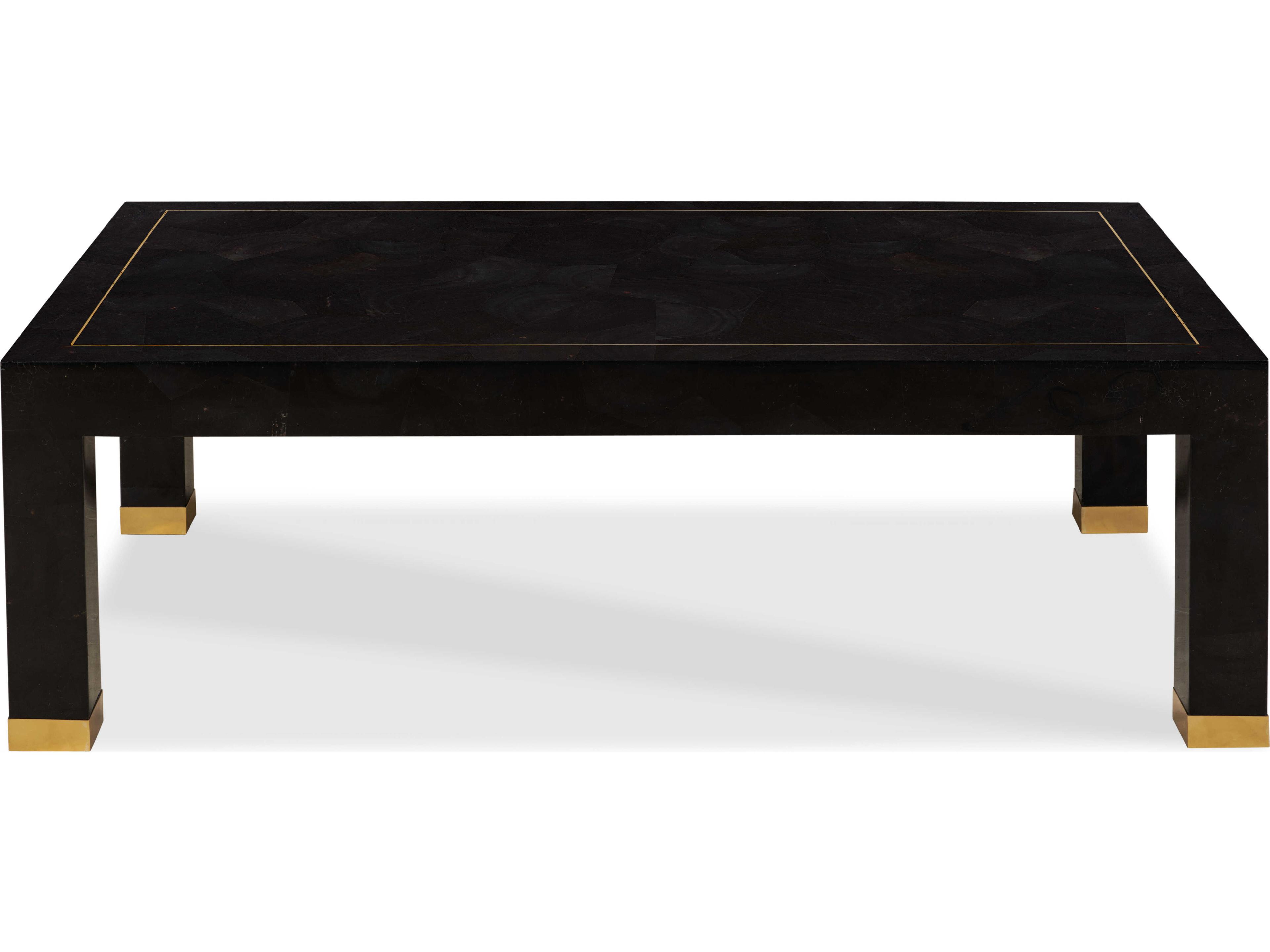 Maitland Smith Colin Rectangular Wood Coffee Table