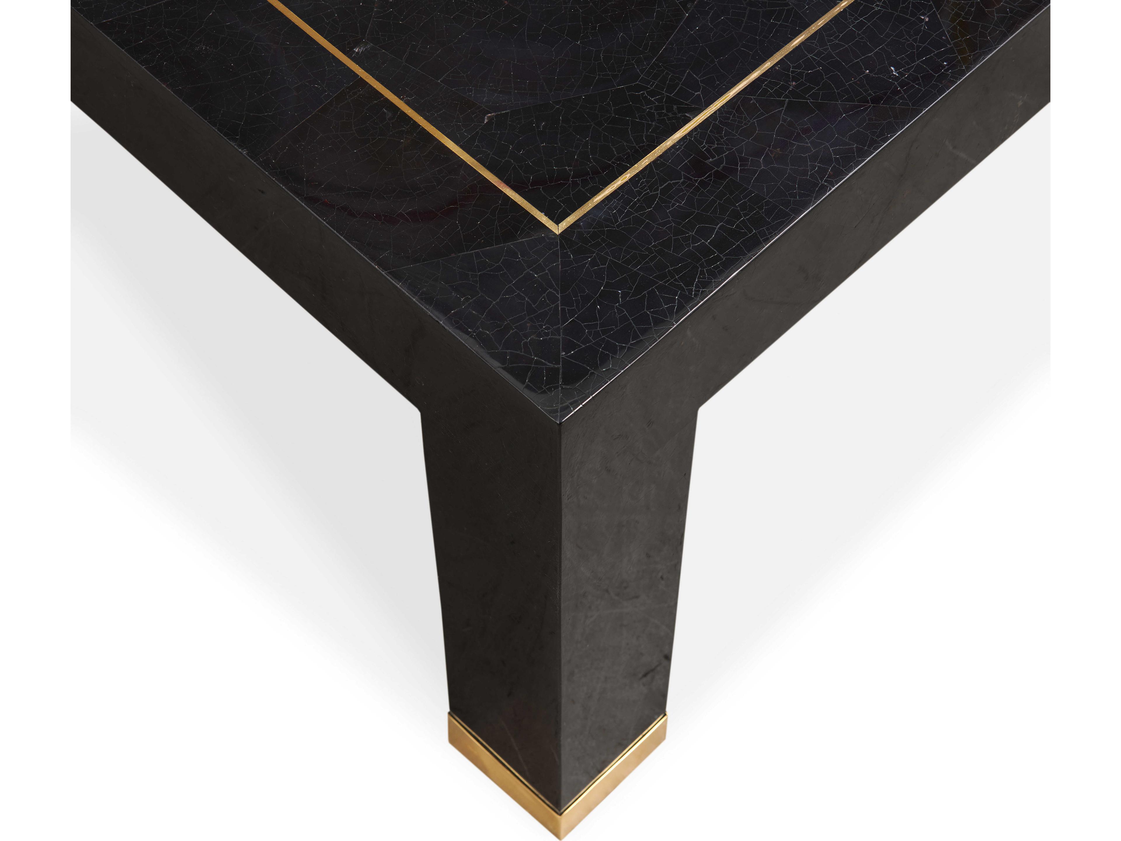 Maitland Smith Colin Rectangular Wood Coffee Table