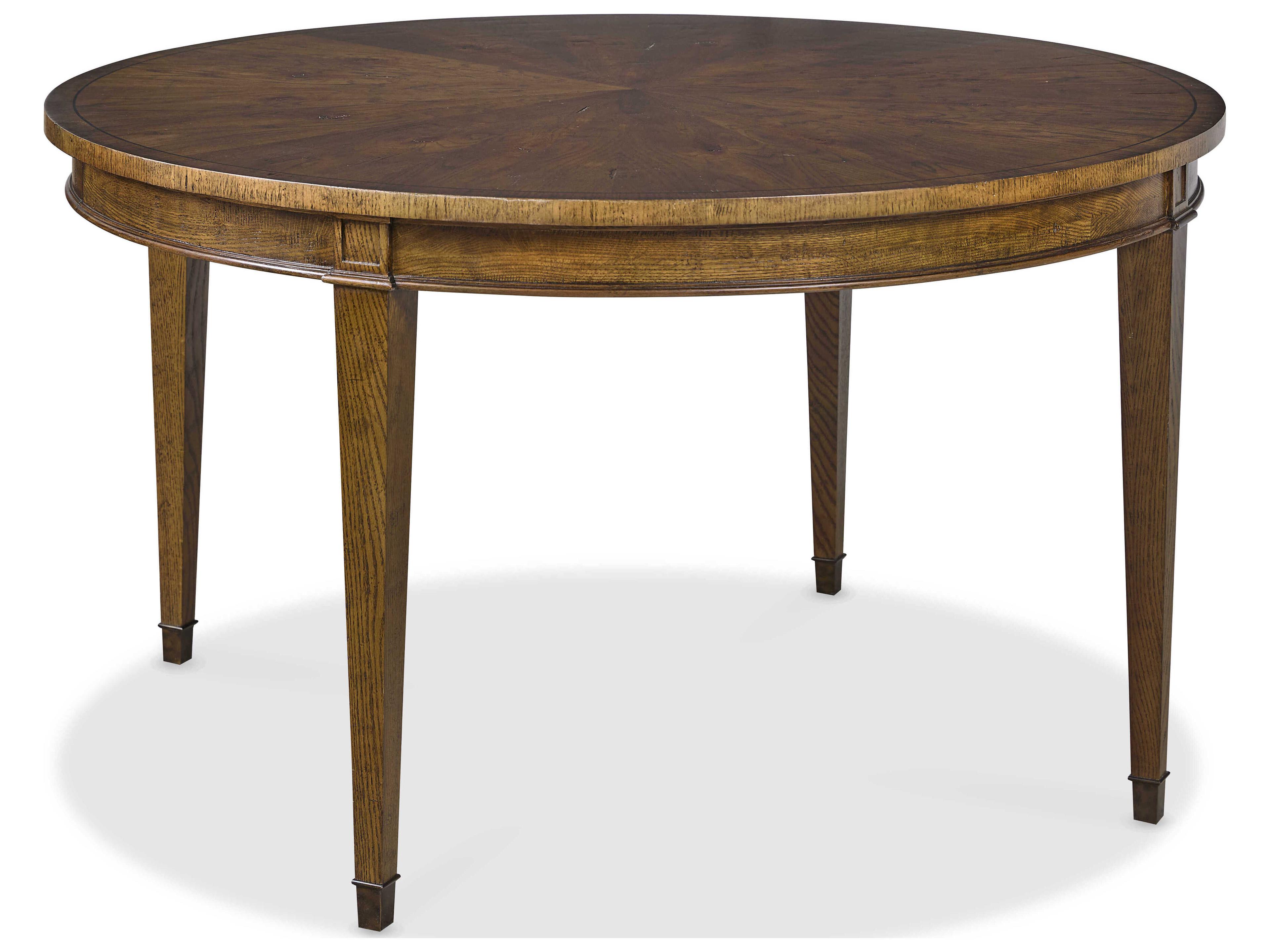 Round Wood Dining Table