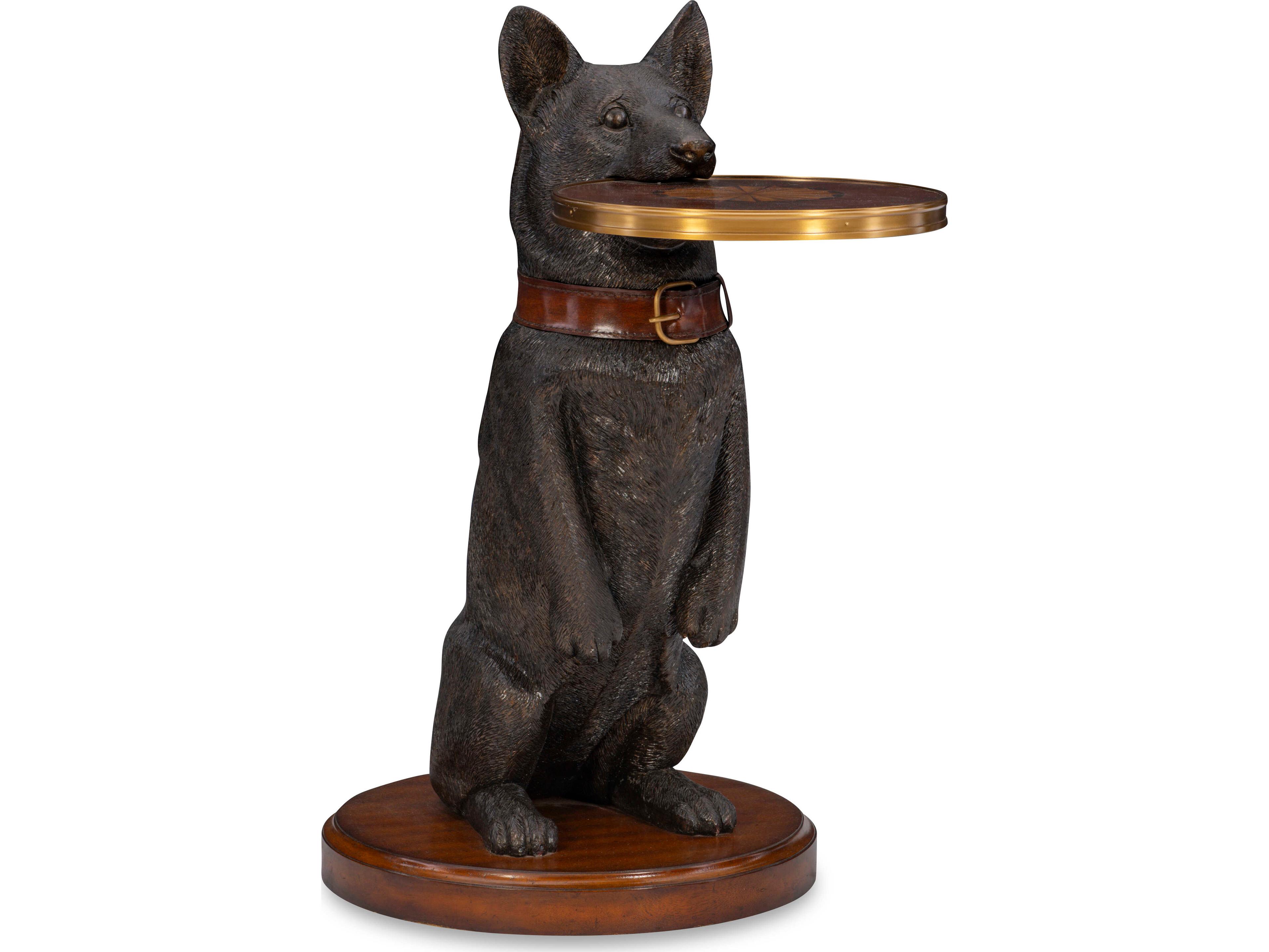 Corgi Round Wood End Table