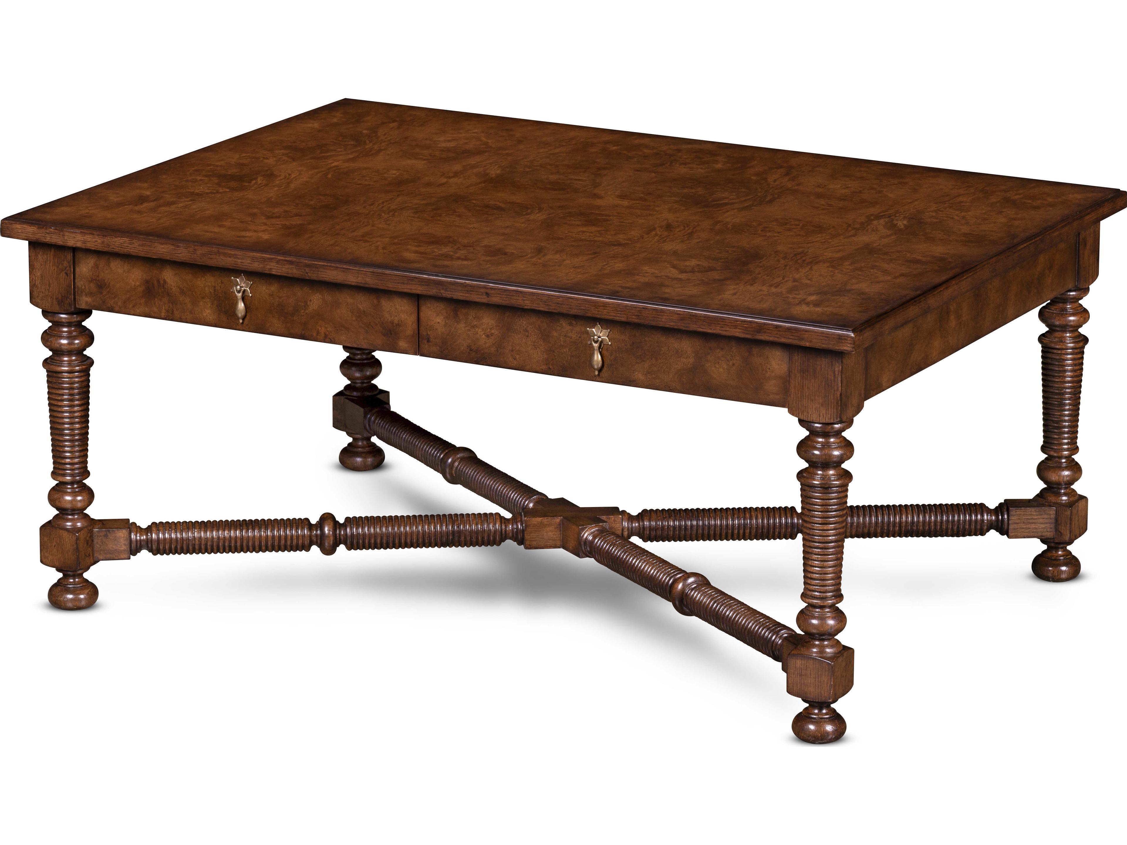 Mg Rectangular Wood Coffee Table