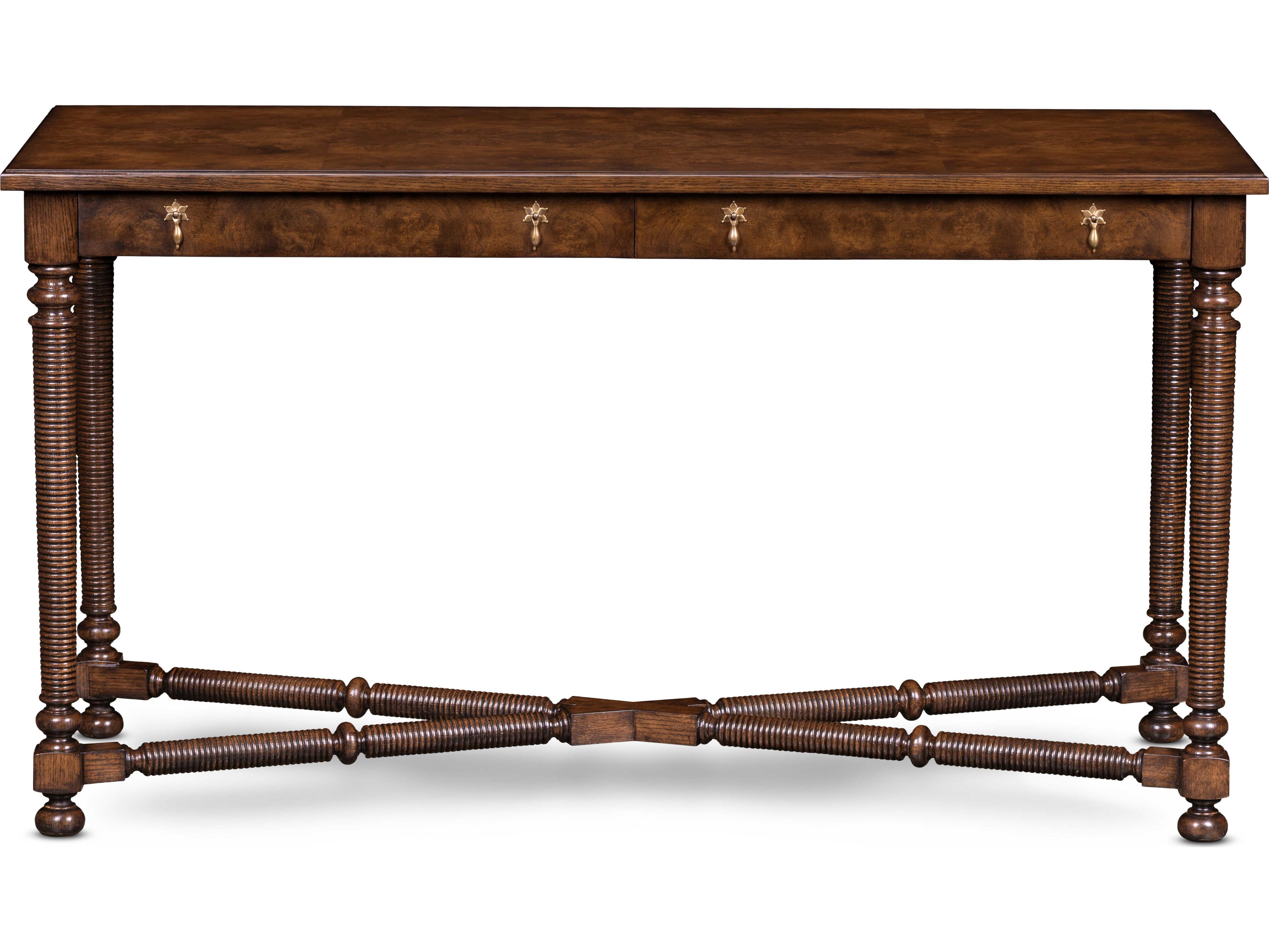 Mg Rectangular Wood Console Table