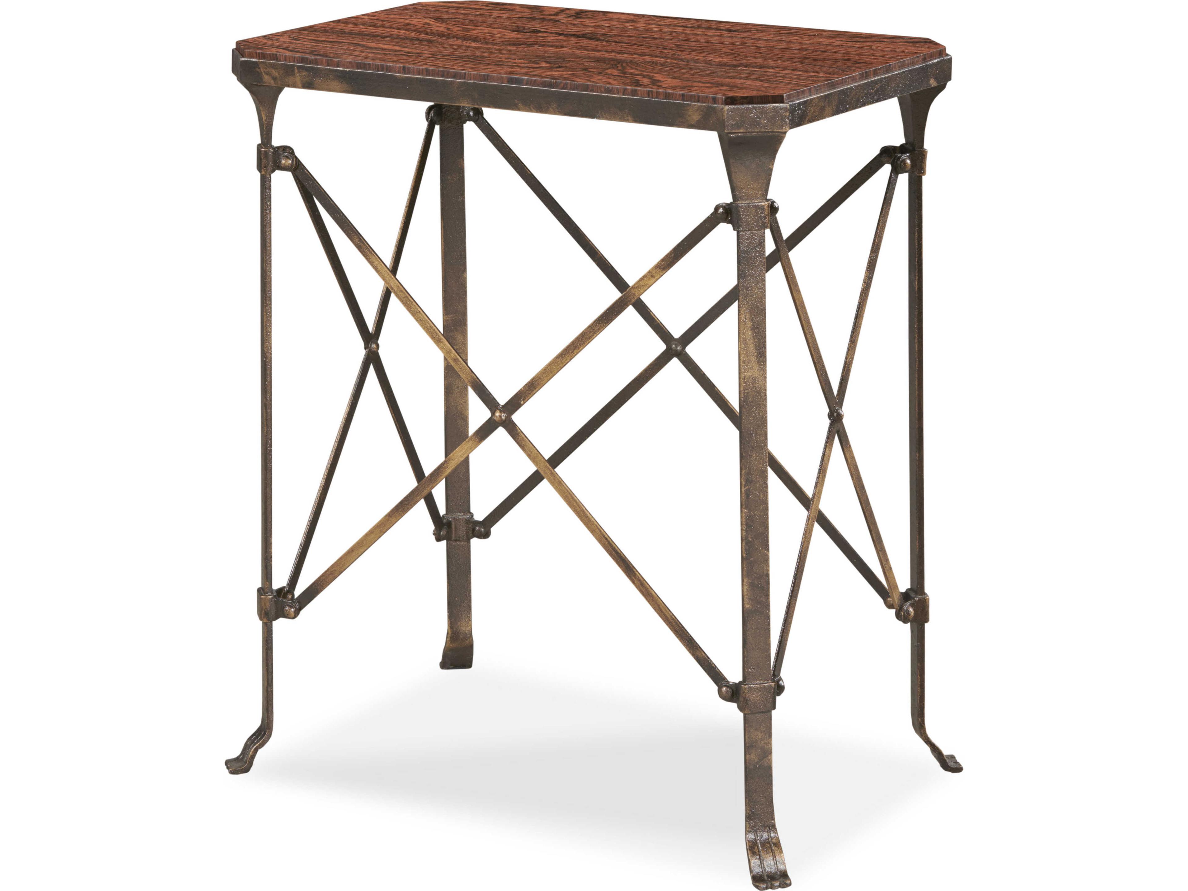 Mg Rectangular Wood End Table