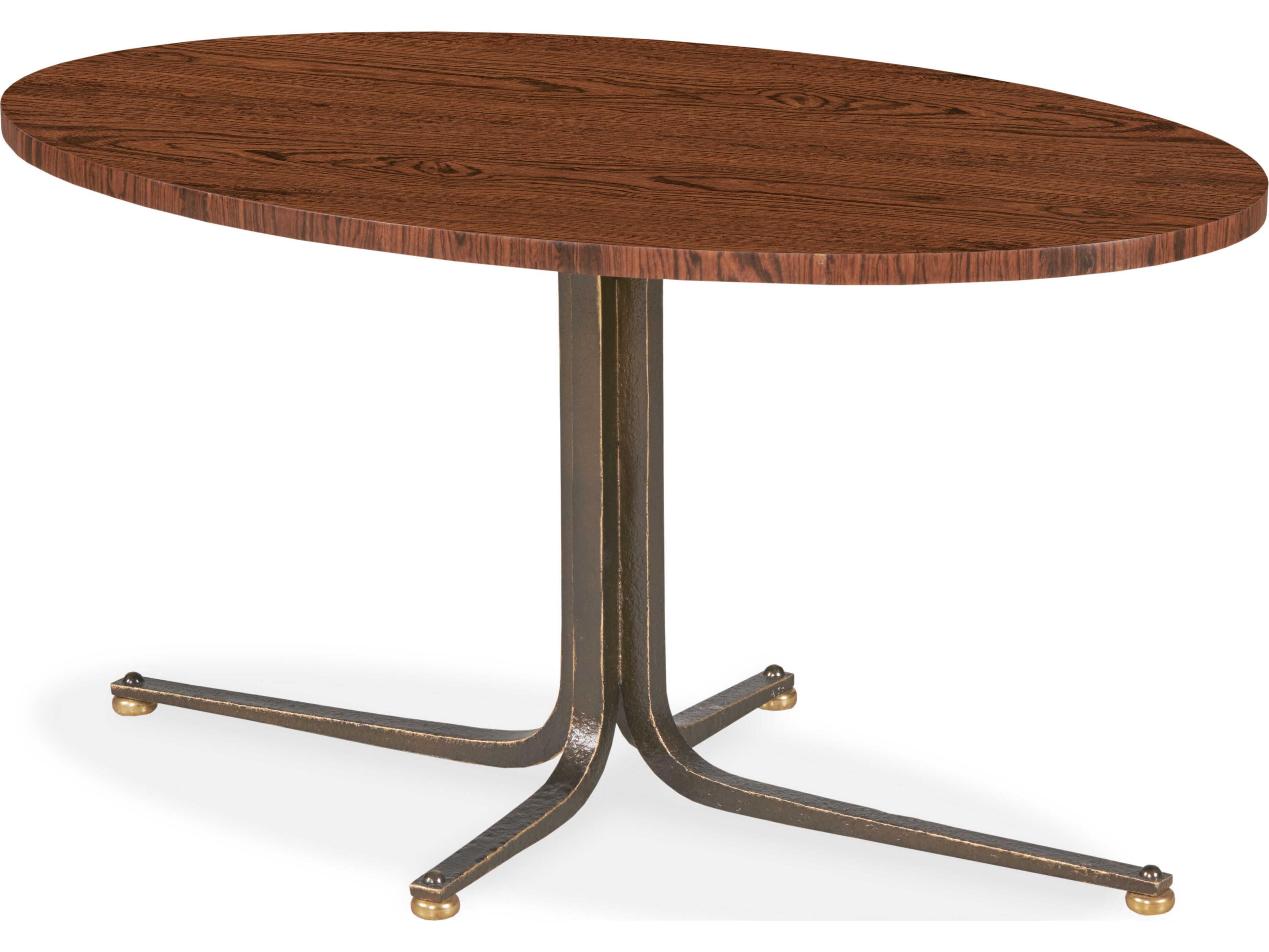 Mg Oval Wood End Table