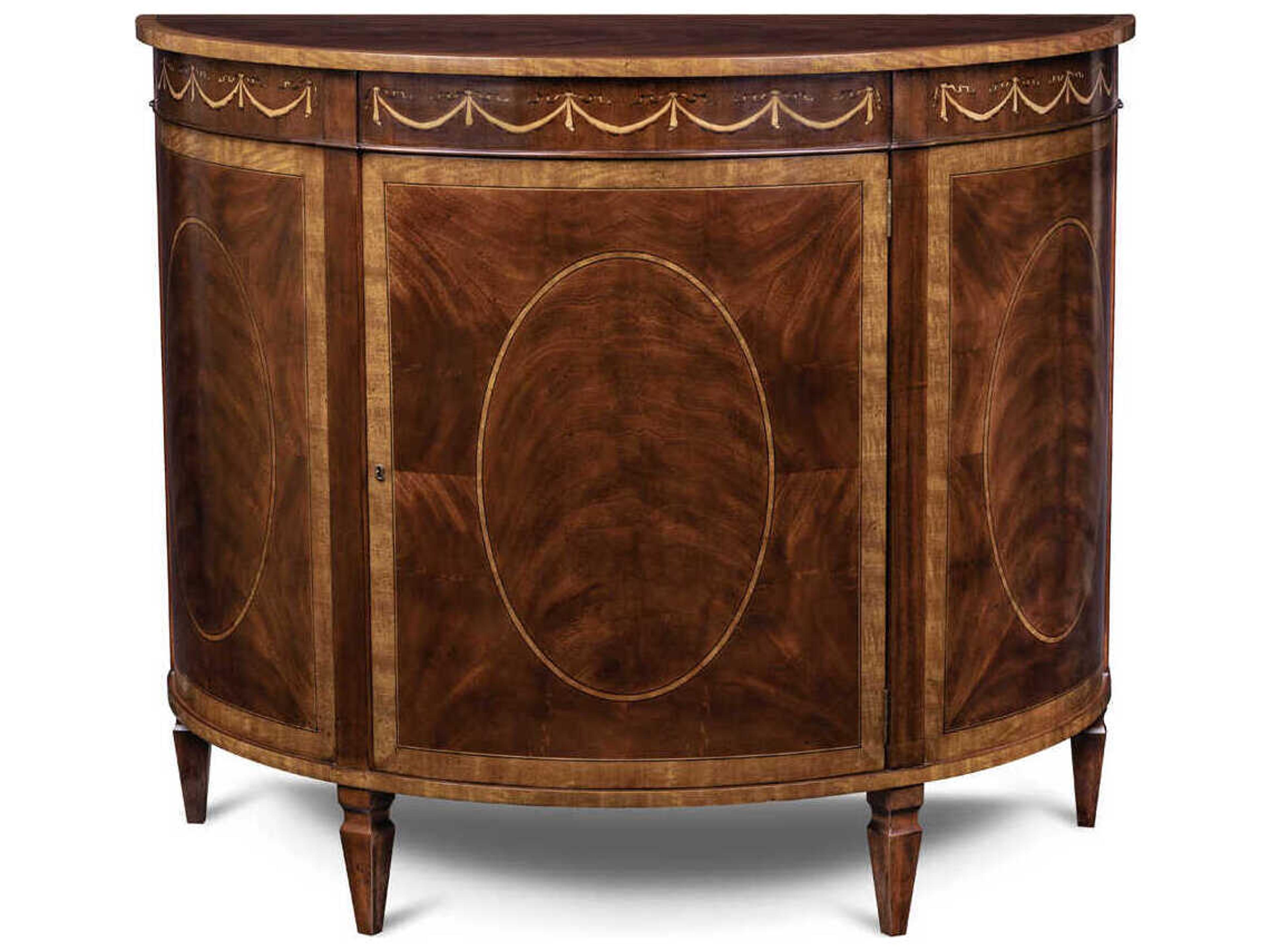 Maitland Smith Mahogany Movingue Chiffonier Brown Wood Accent Chest