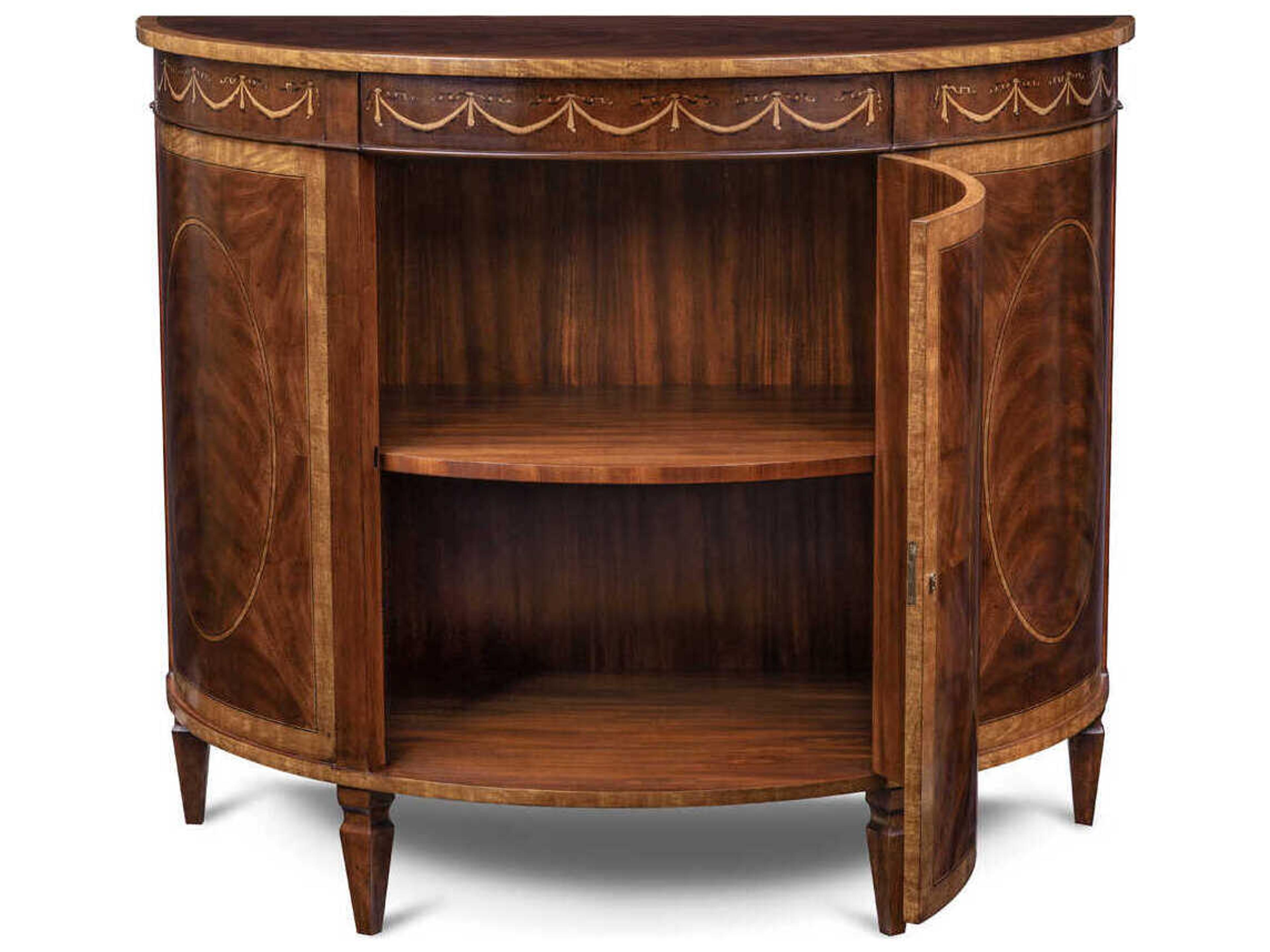 Maitland Smith Mahogany Movingue Chiffonier Brown Wood Accent Chest