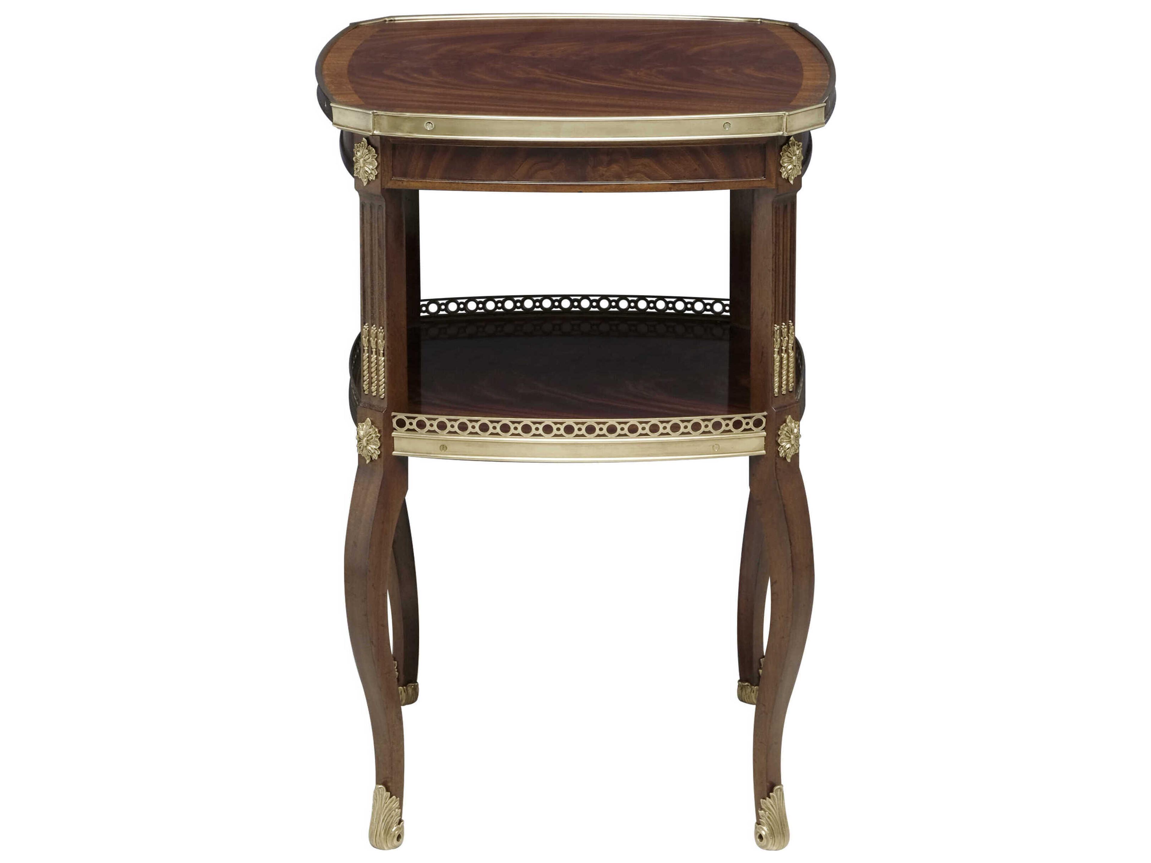 Maitland Smith Gallery Square Wood Mahogany End Table