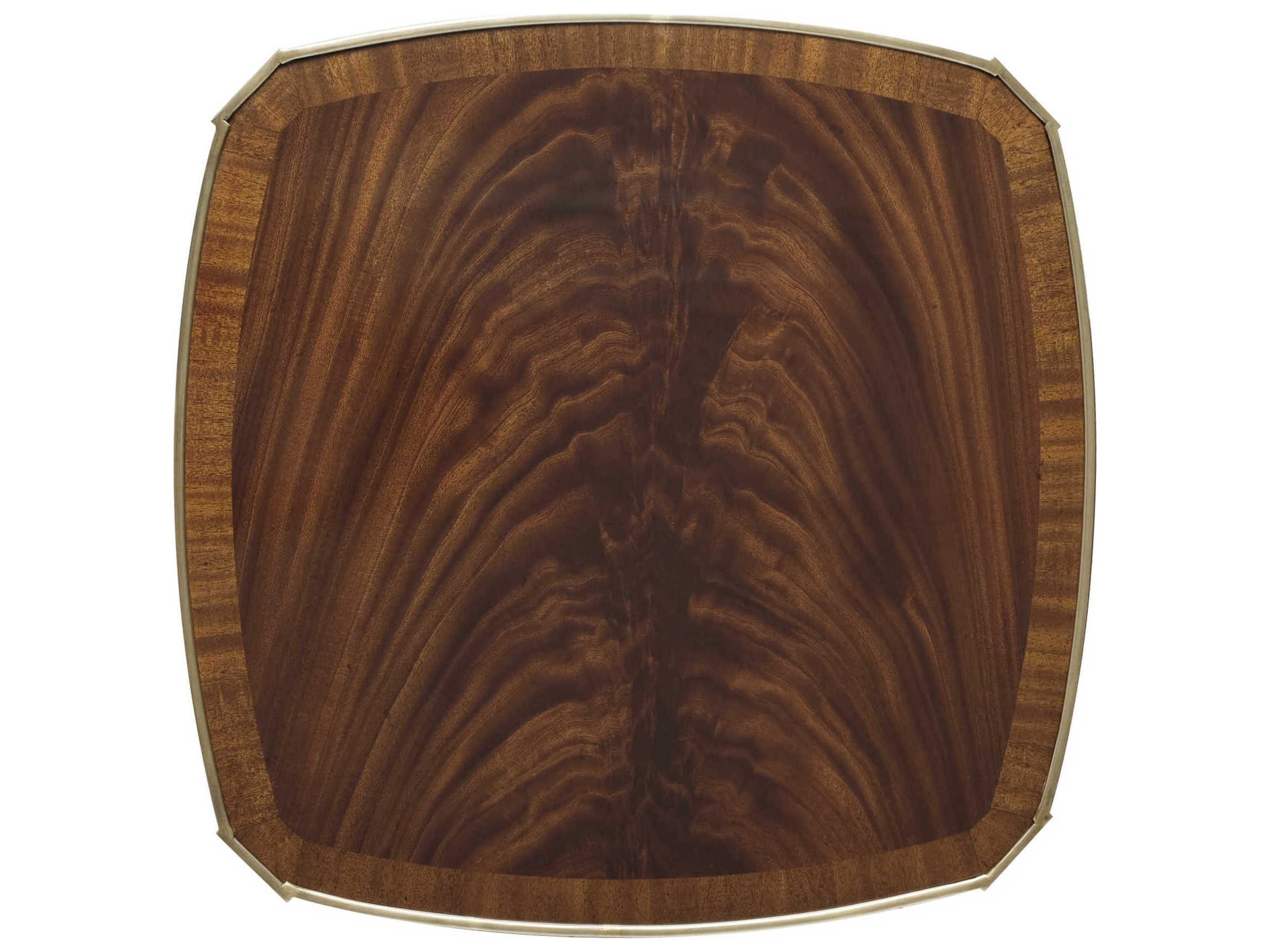 Maitland Smith Gallery Square Wood Mahogany End Table