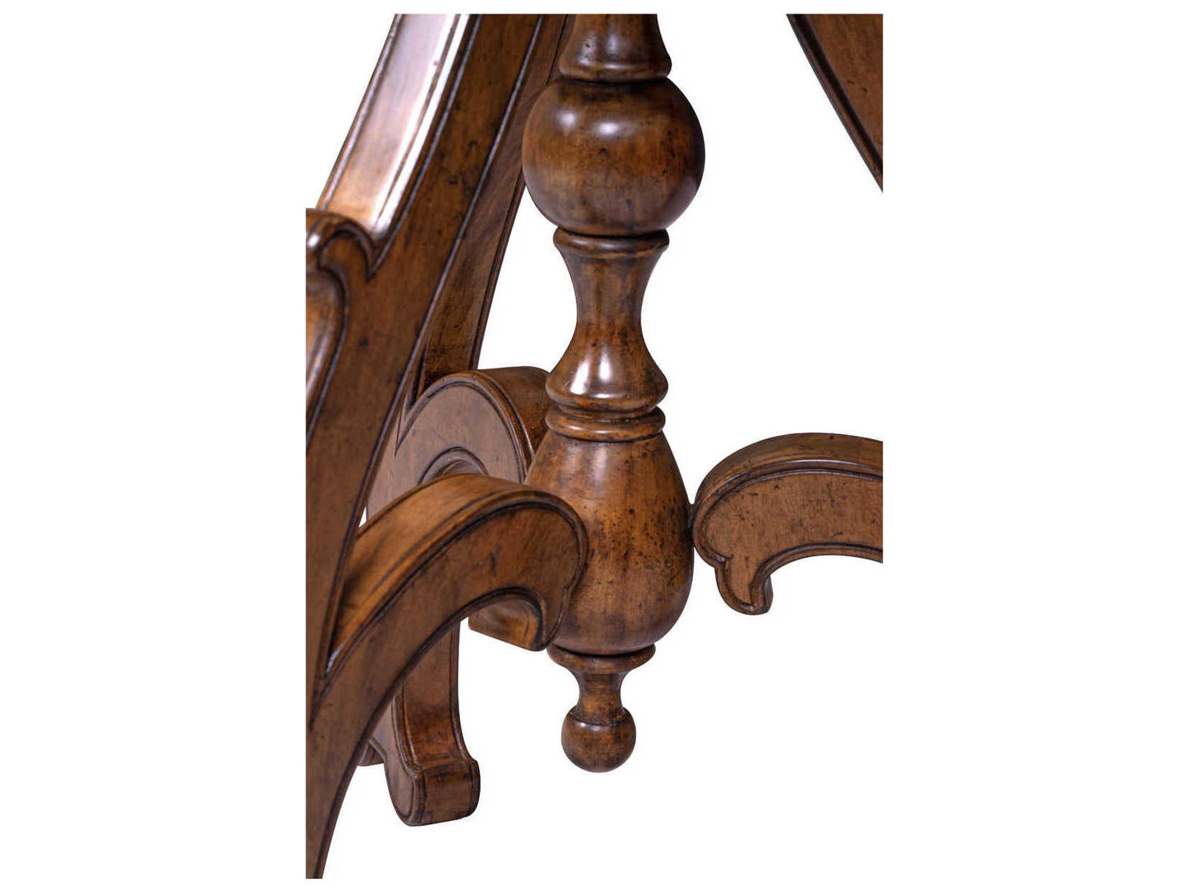 Maitland Smith Shepard Round Wood End Table