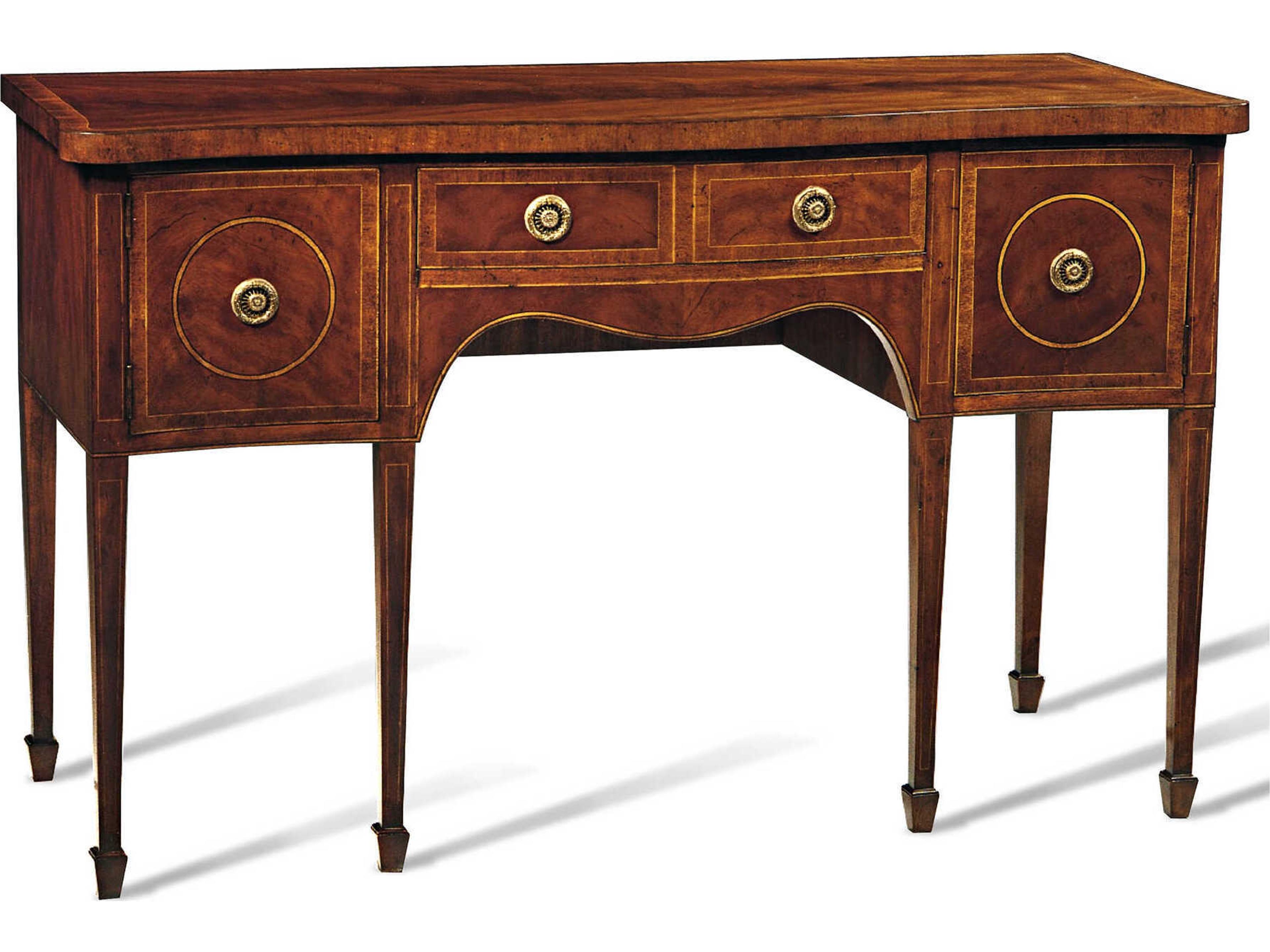 Trance 60" Mahogany Wood Sideboard